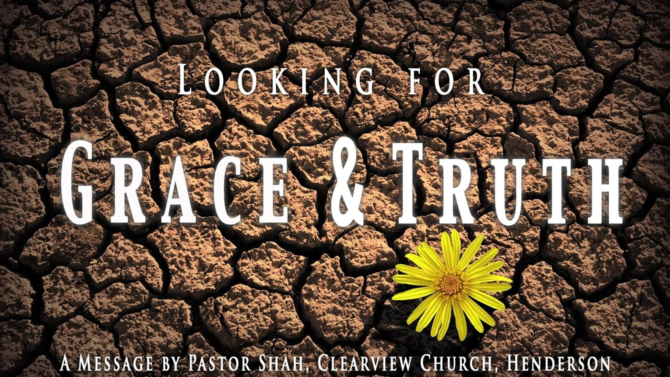 Looking for Grace and Truth