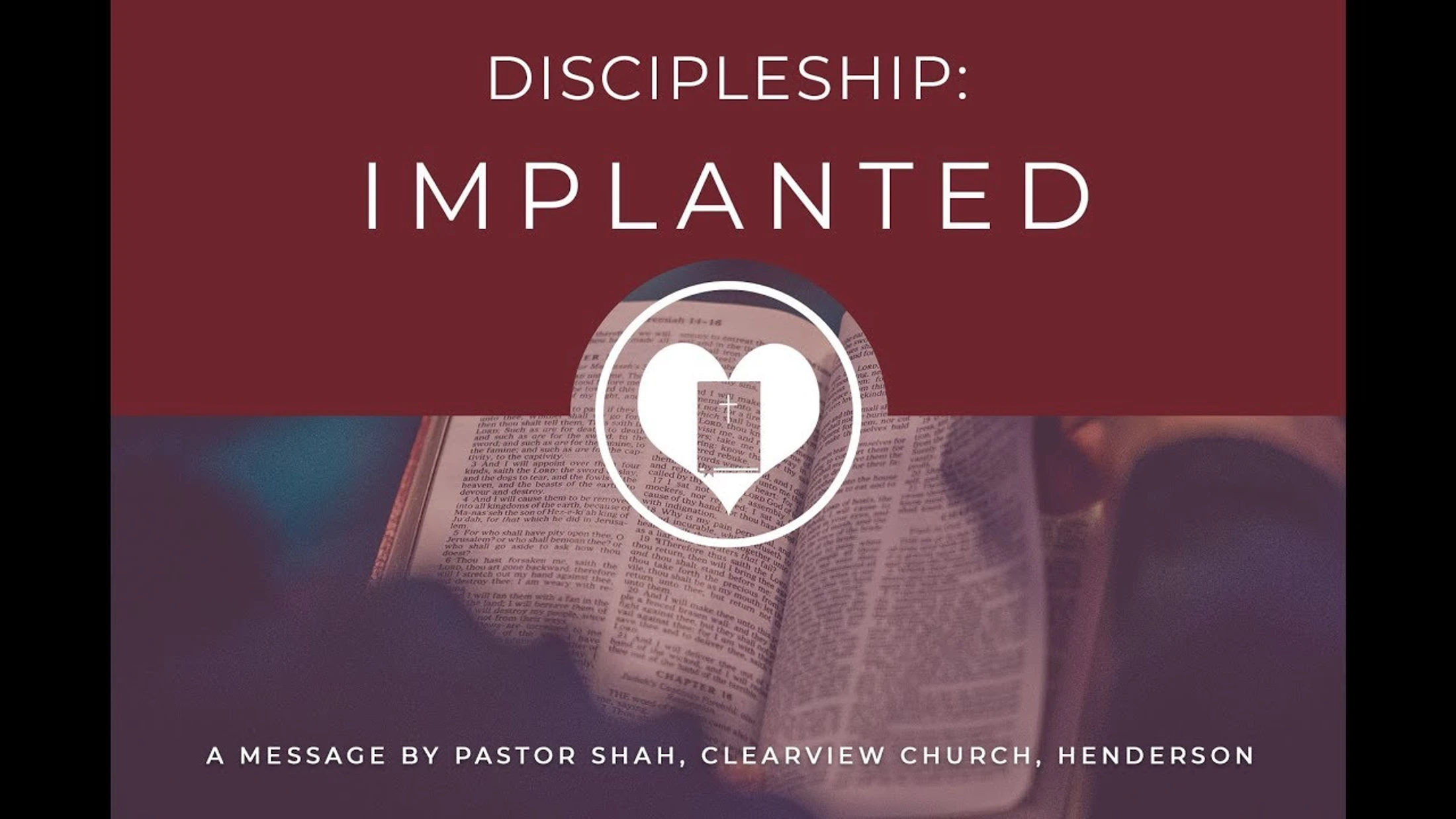Discipleship: Implanted