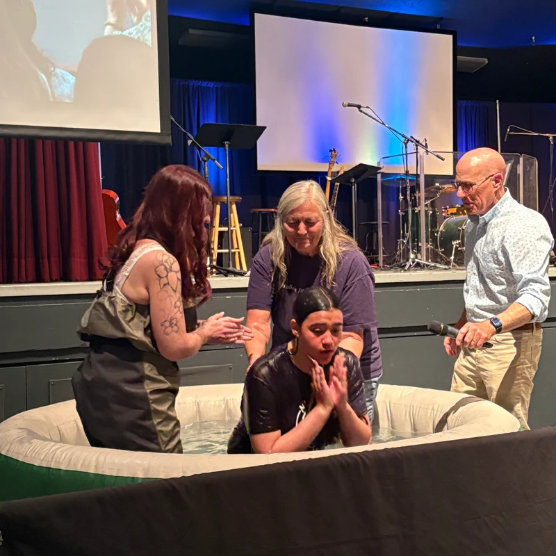 Baptism is:
