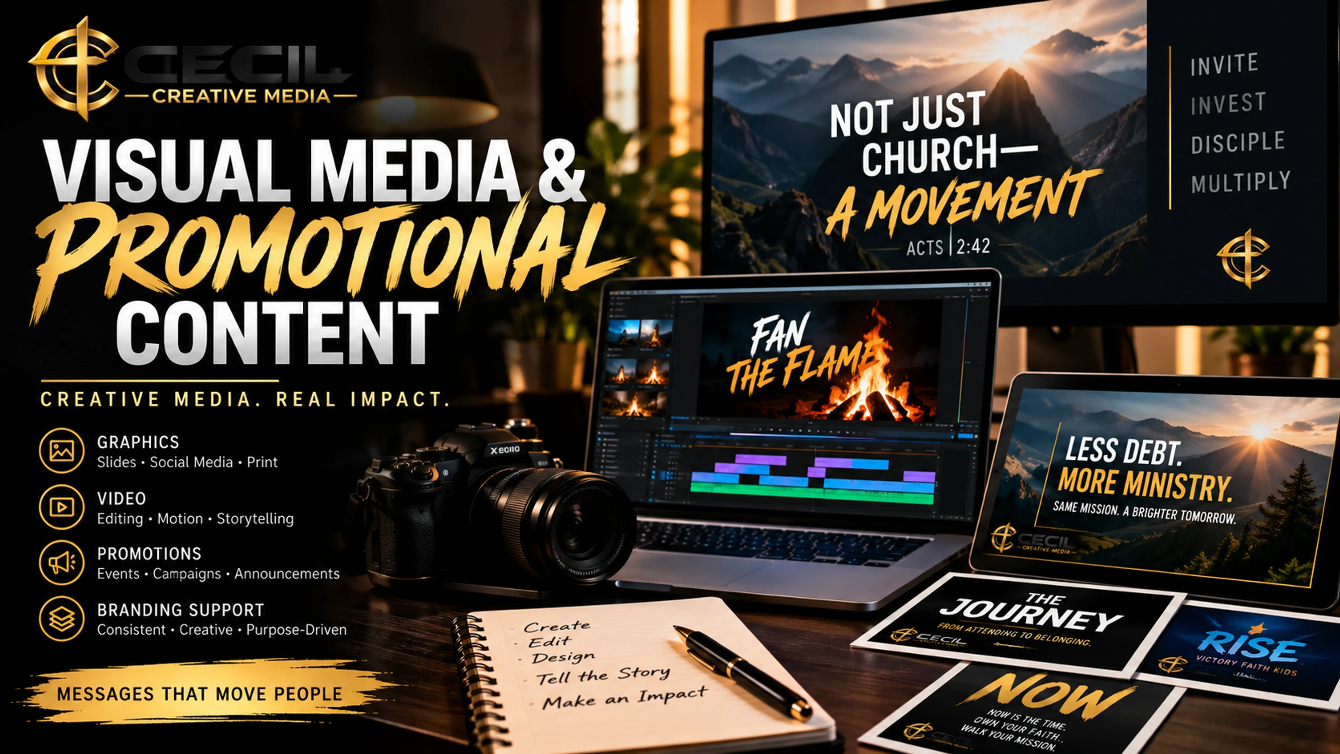 Visual Media & Promotional Content