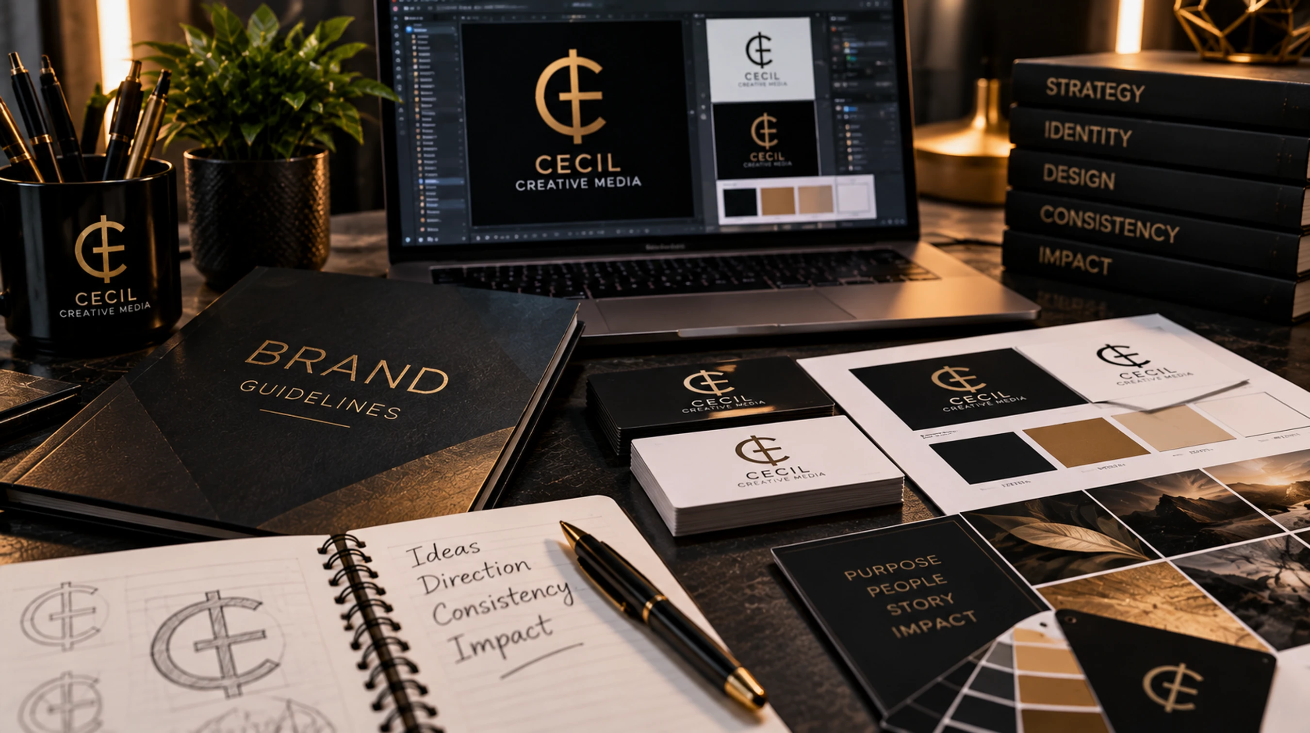 BRAND IDENTITY & DESIGN