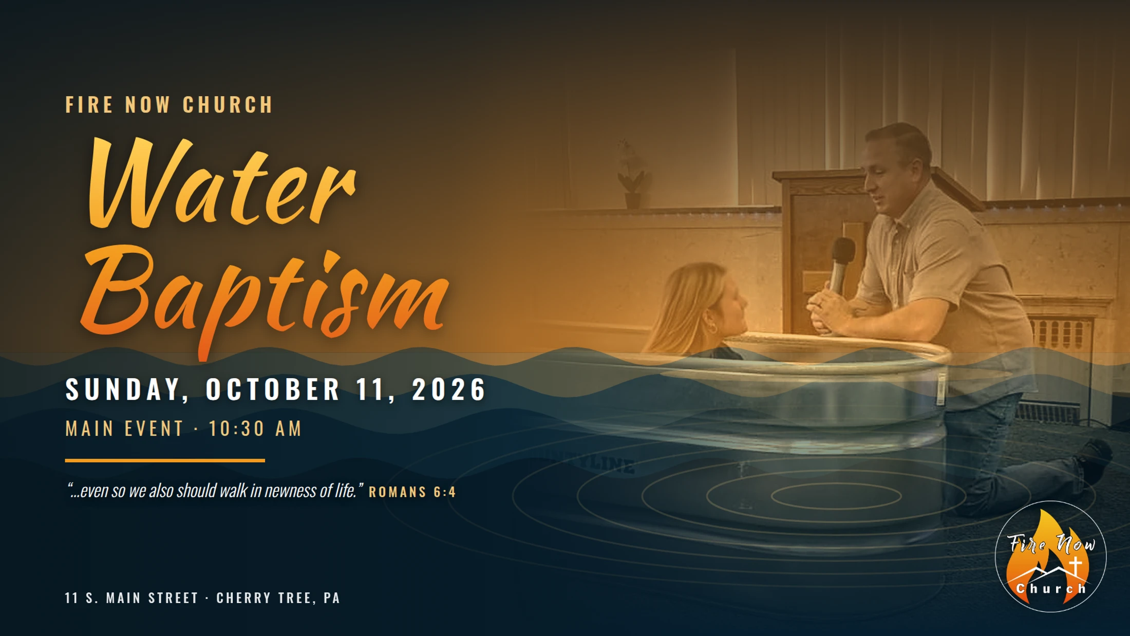 Baptism Sunday
