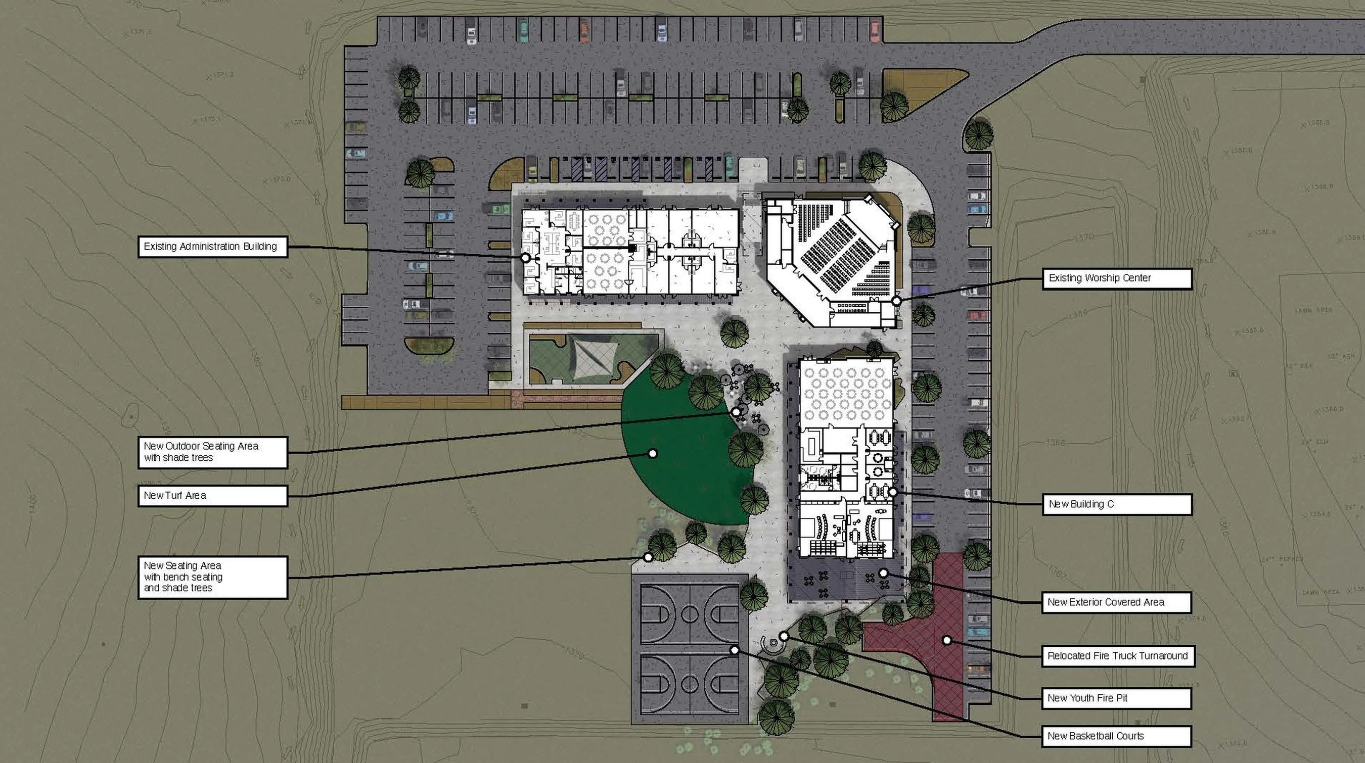 <b>Bird’s-Eye View of the Campus</b>
