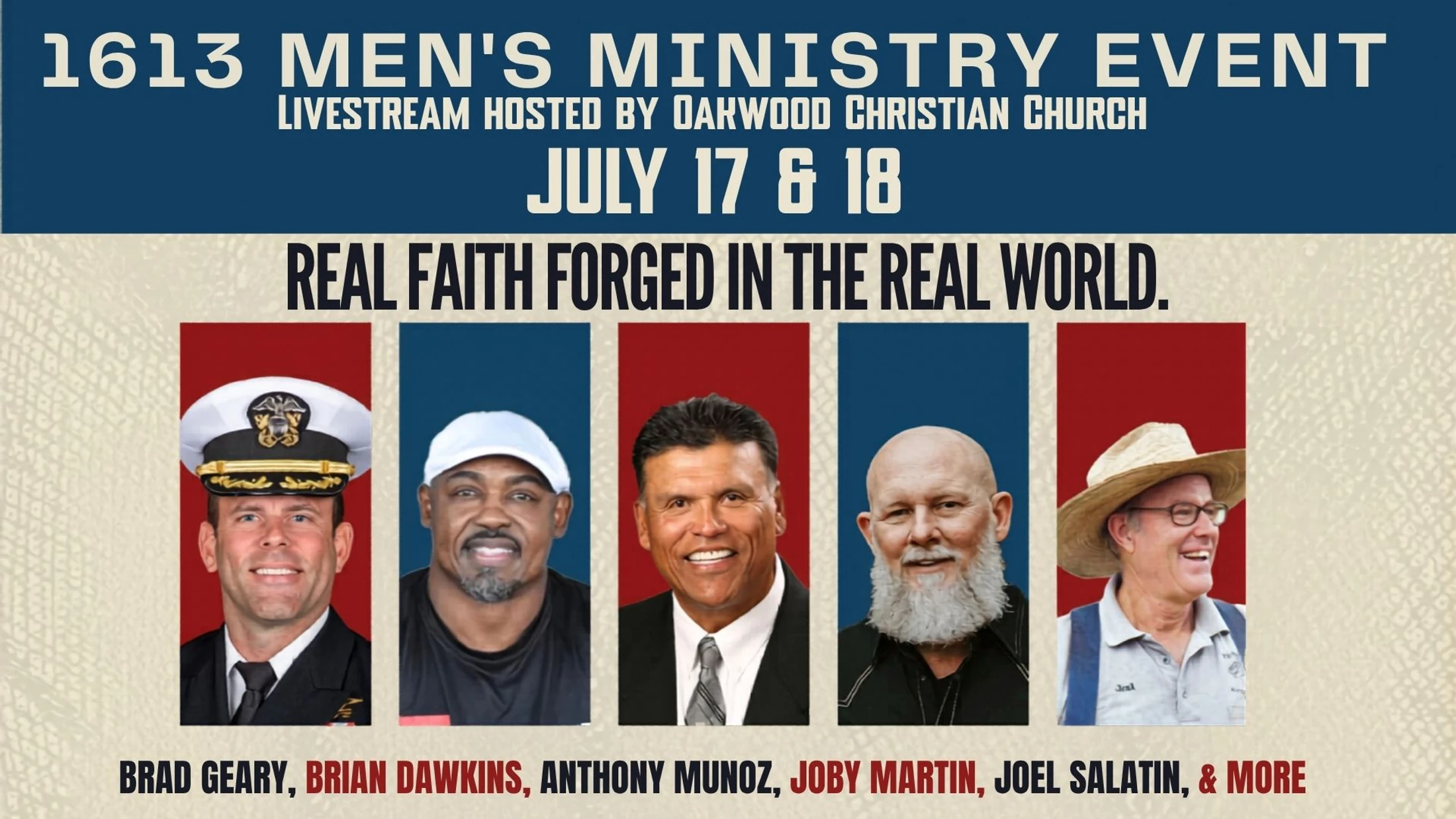 1613 Men's Ministry Event
