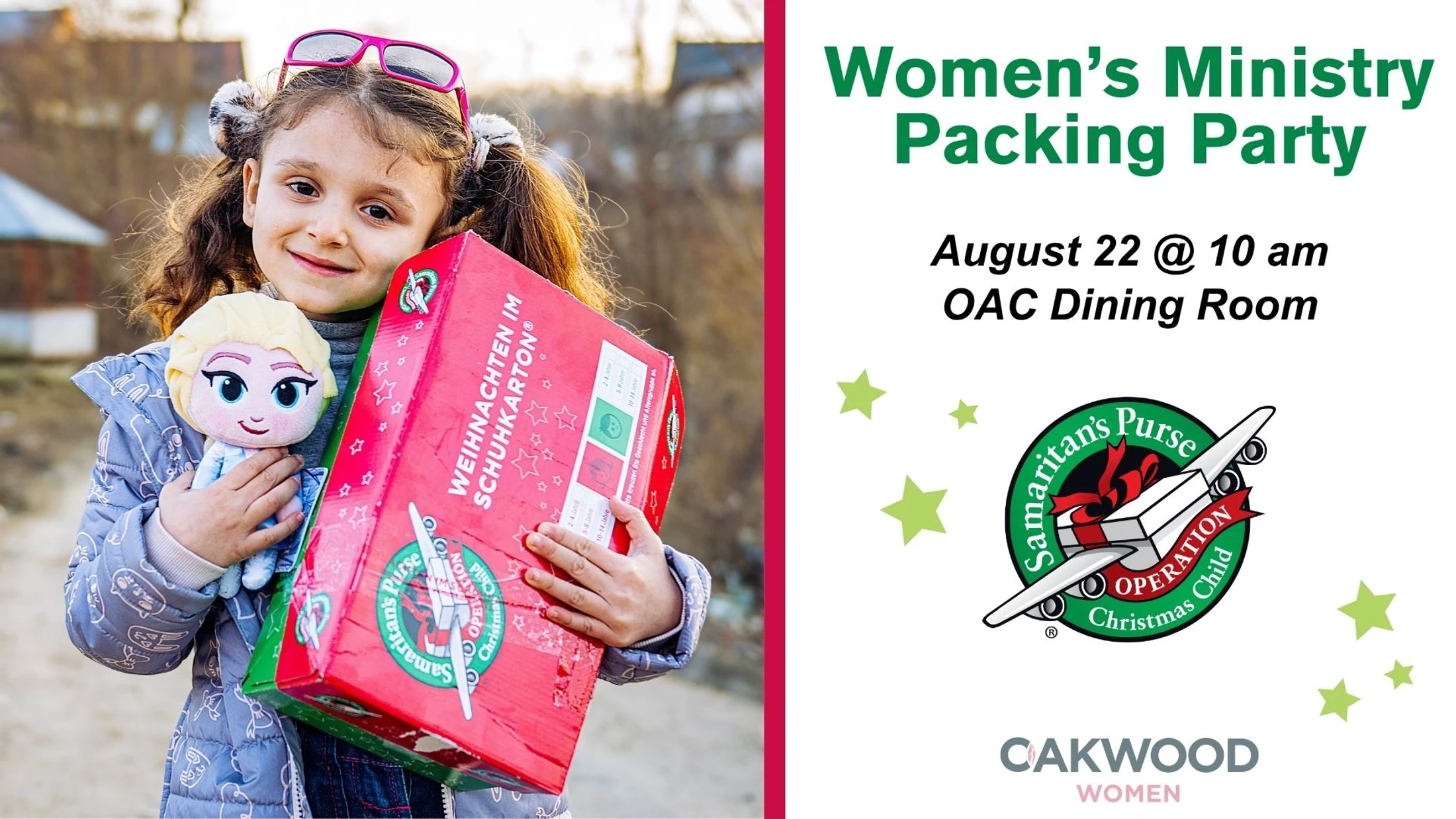 Women's Ministry Packing Party