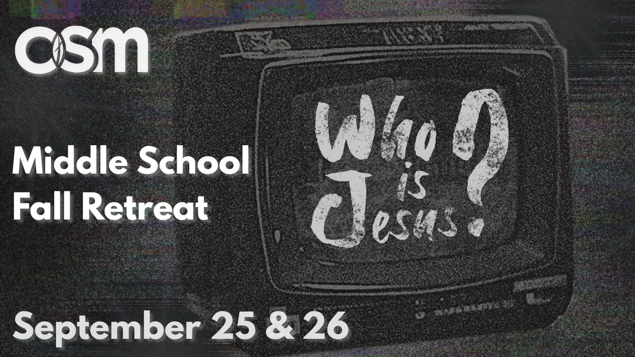 Middle School Fall Retreat