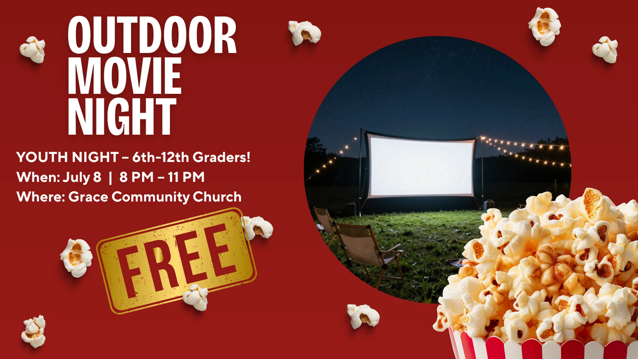 Youth Outdoor Movie Night
