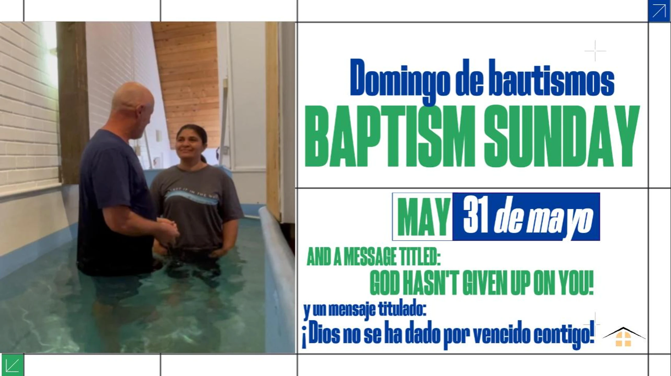 Baptism Sunday | Domingo de los Bautismos, mensaje de Pastor Cody Van Pelt