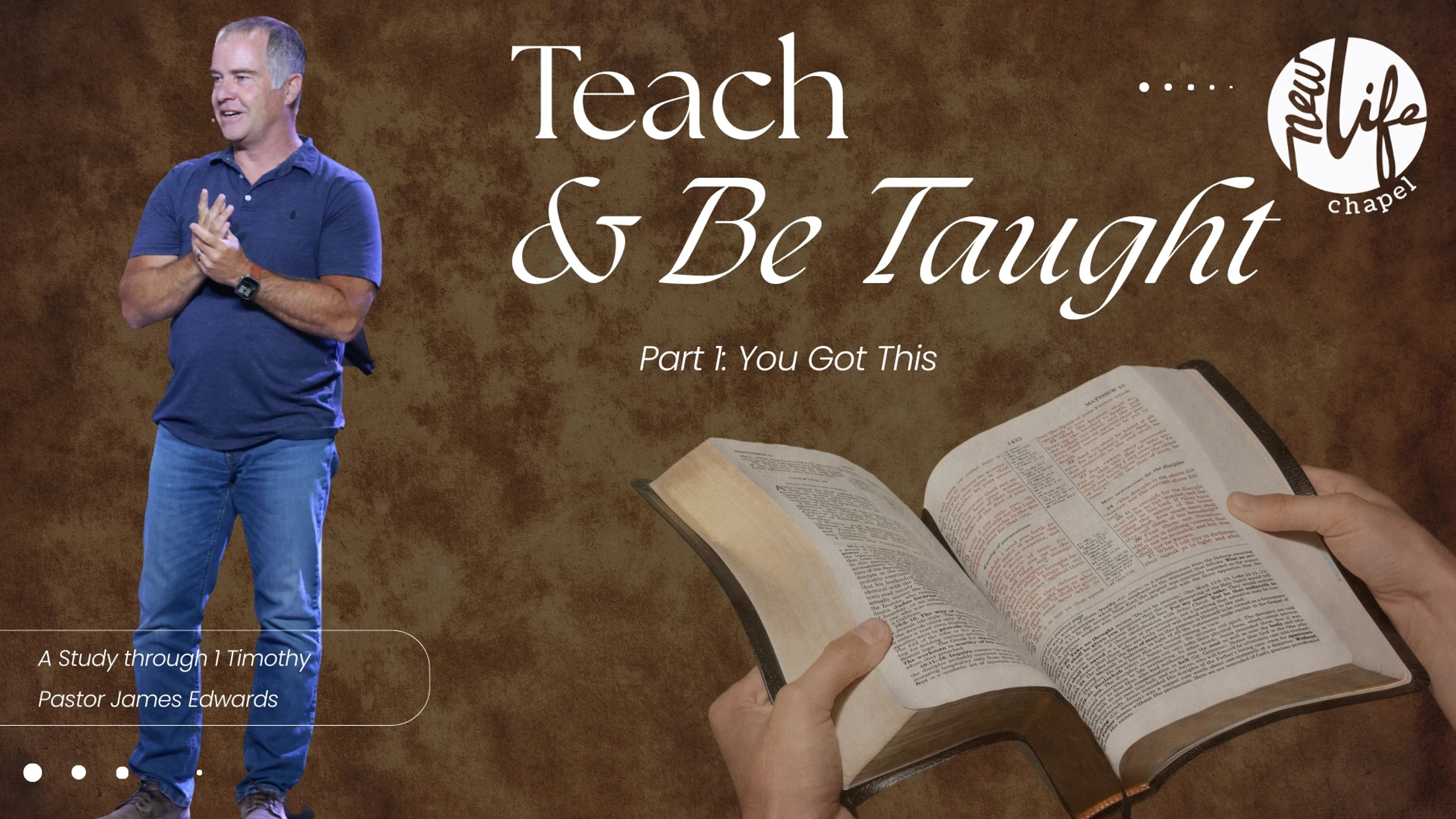 Teach & Be Taught: The Order In Worship