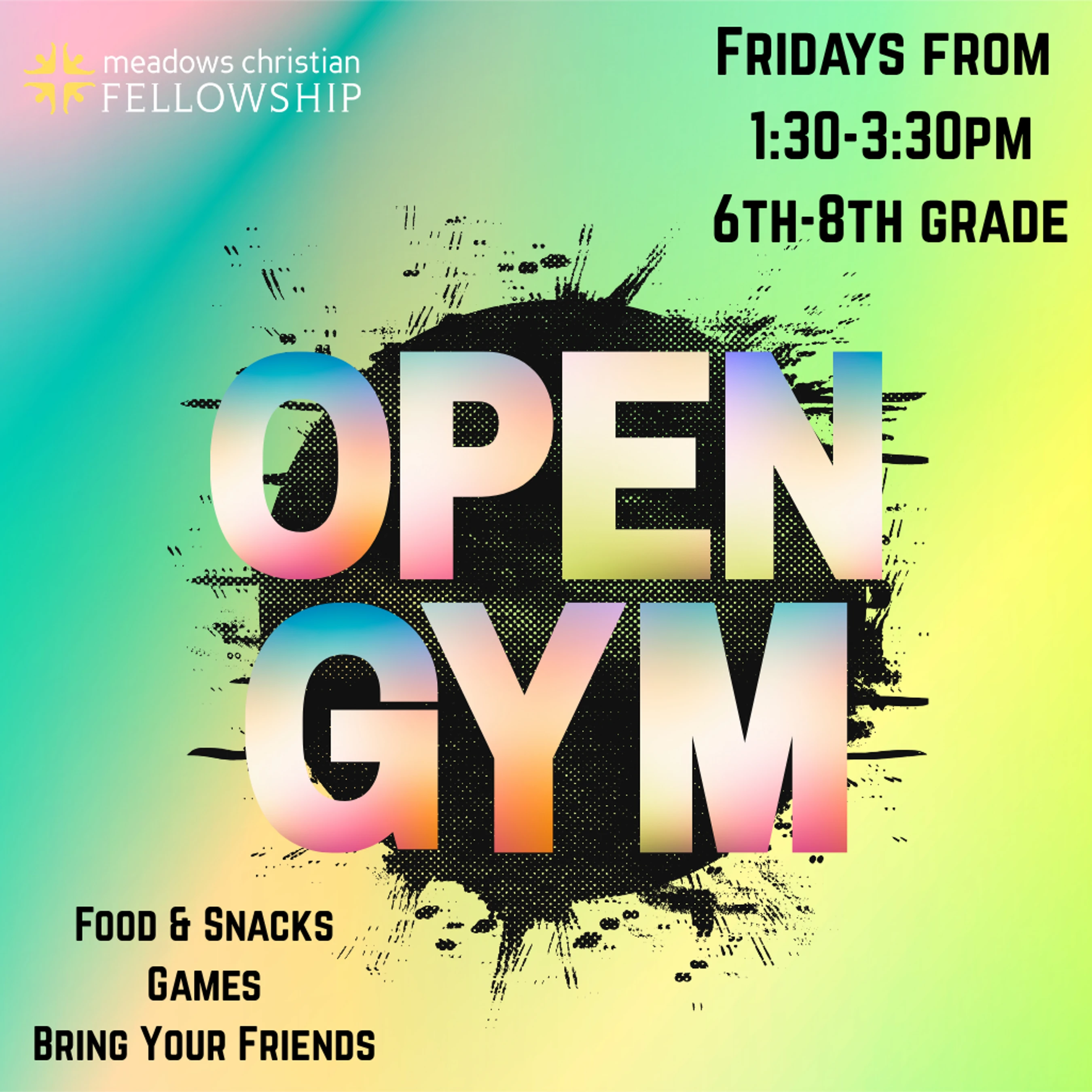 Friday Open Gym
