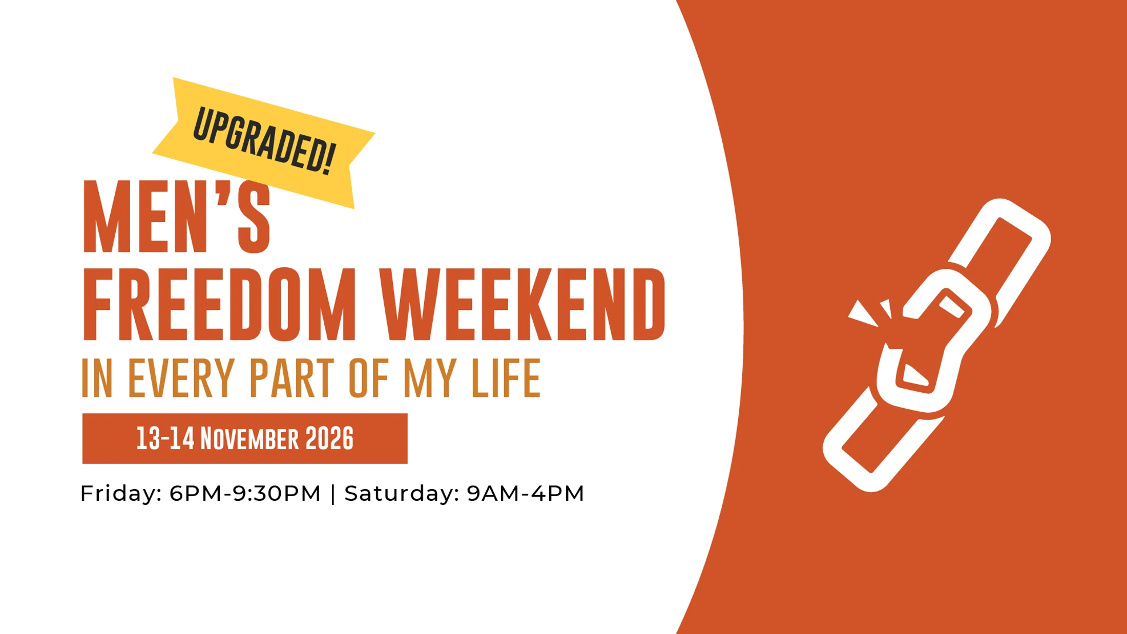 Men's Freedom Weekend 2026