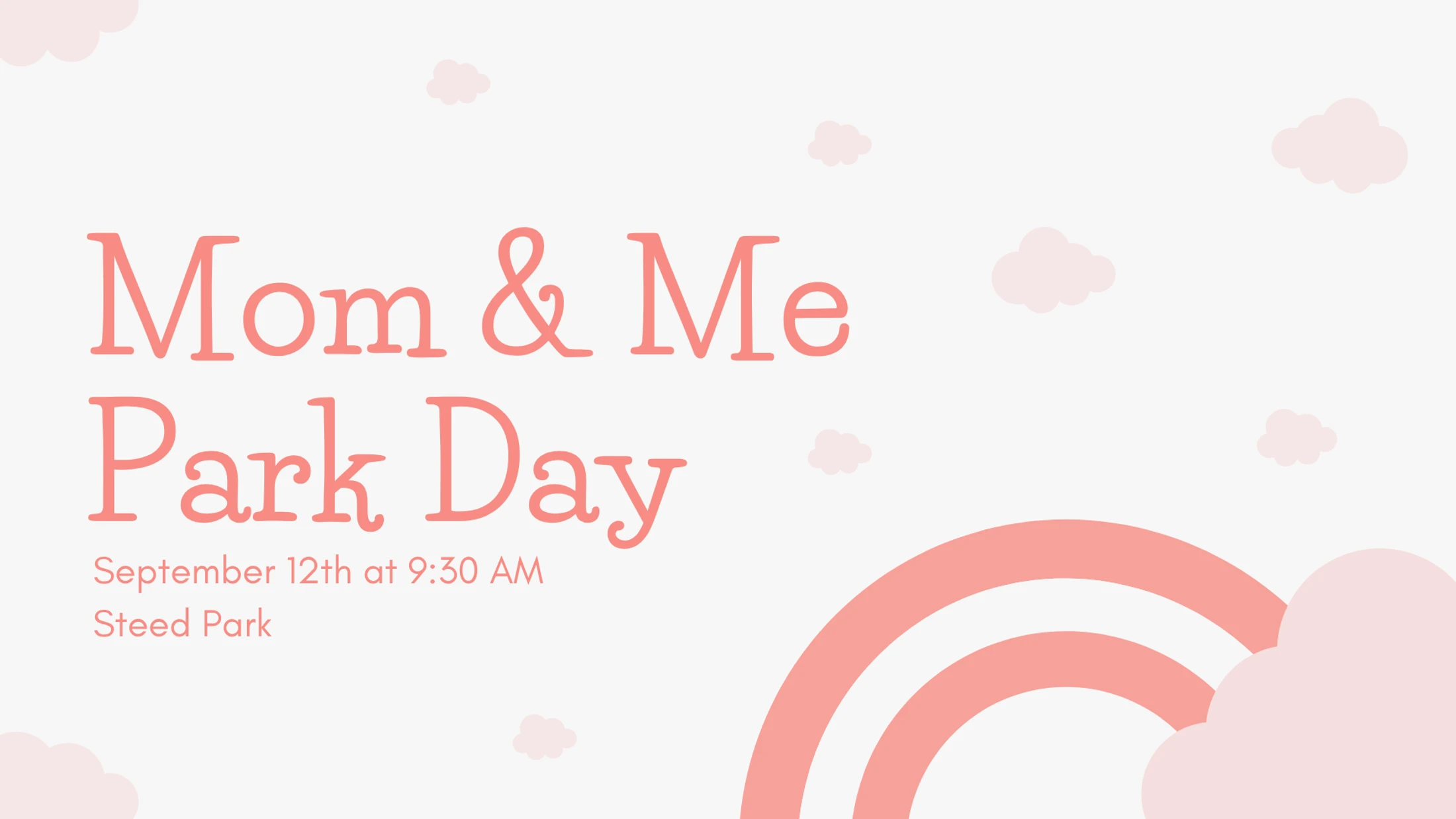 Mom & Me Park Day