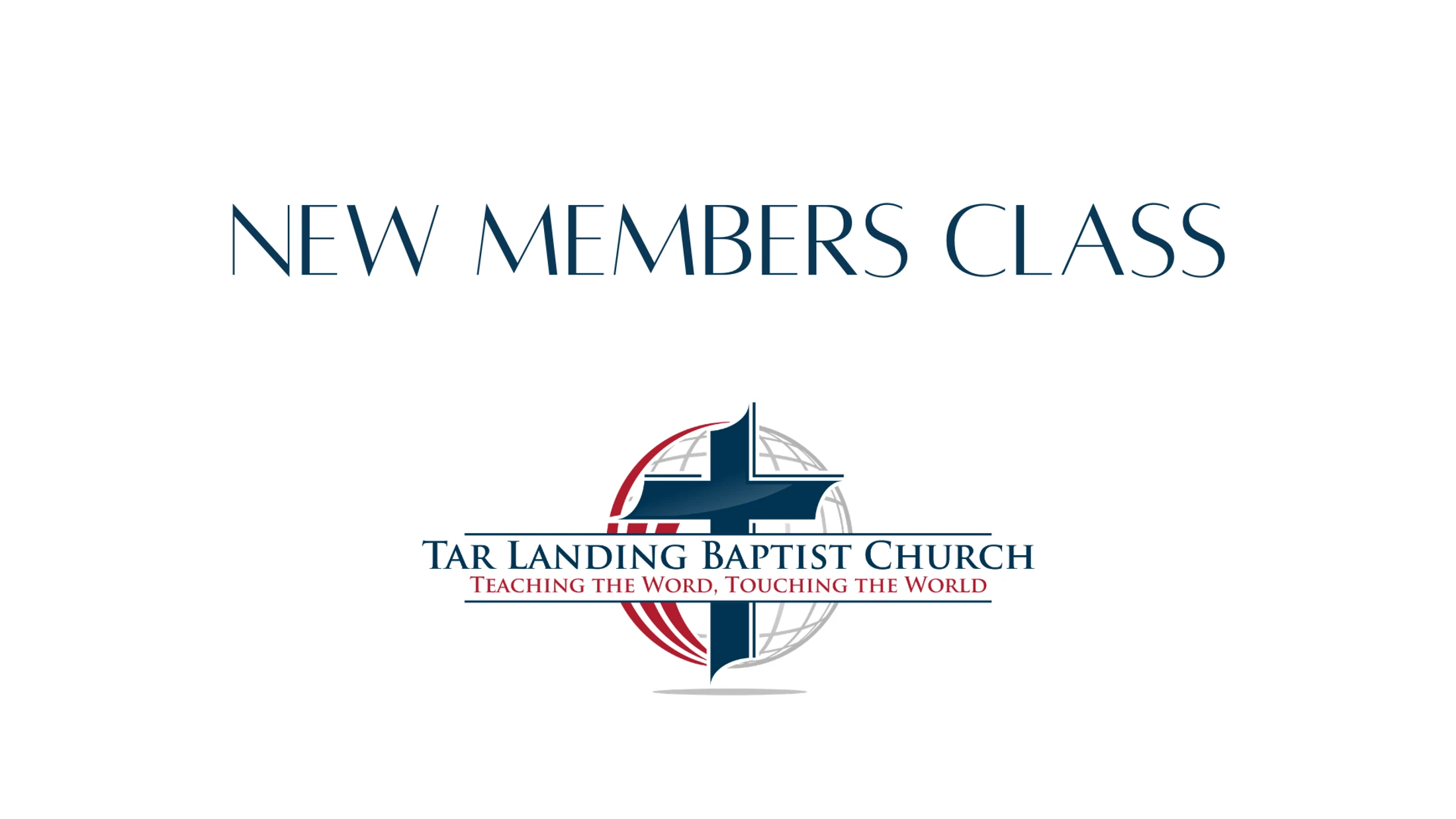 New Members Class