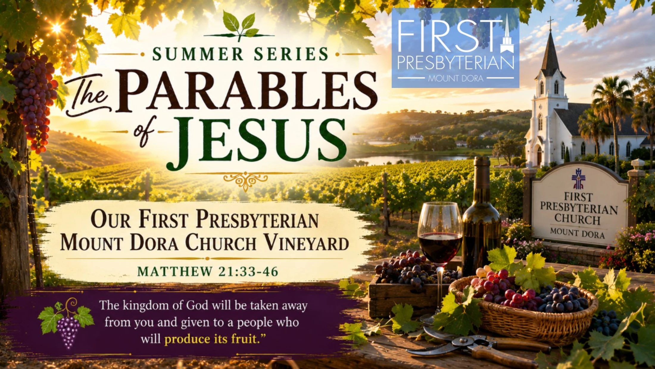 This FPCMD Vineyard - July 26, 2026