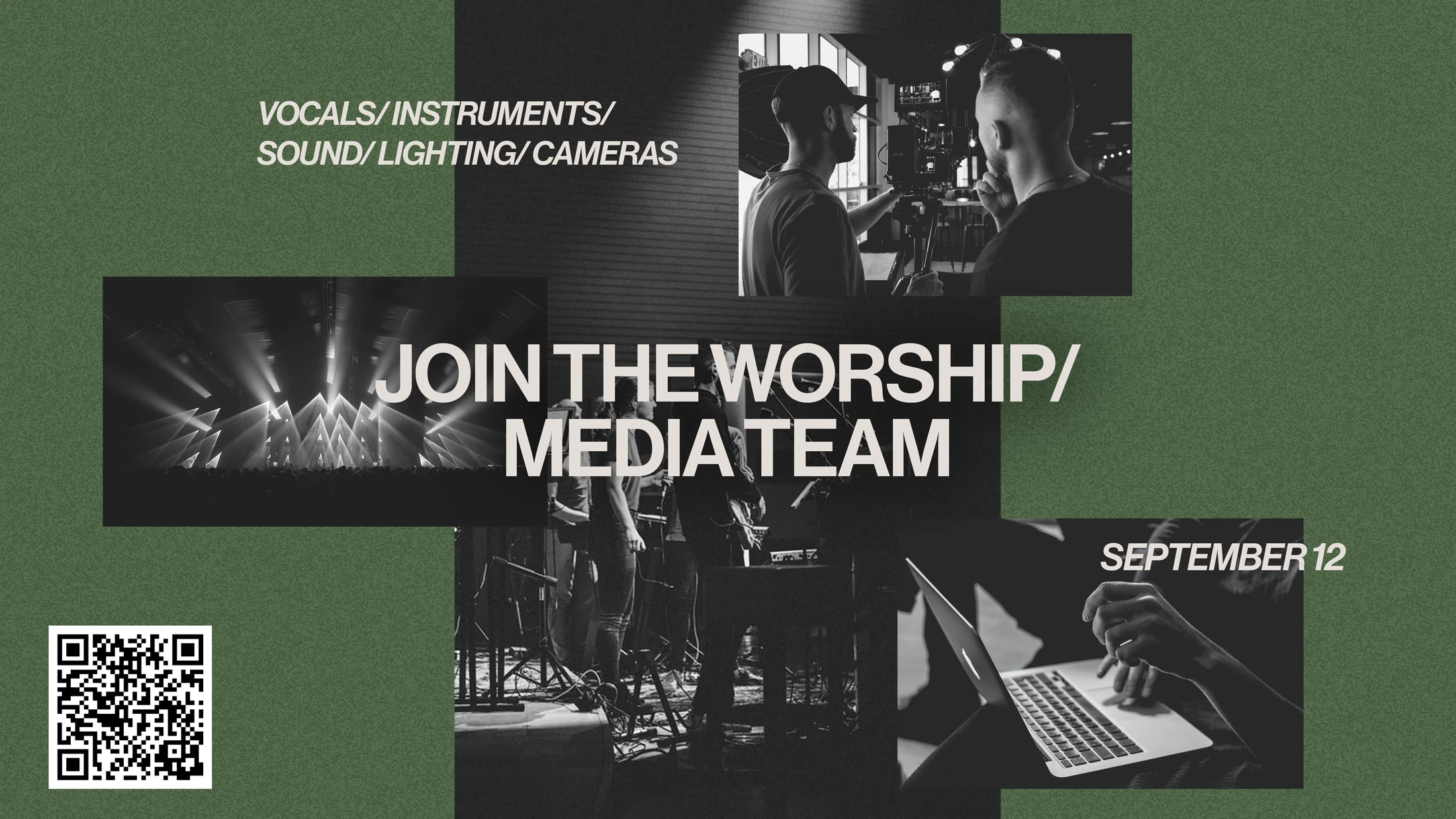 Join the Worship/ Media Team