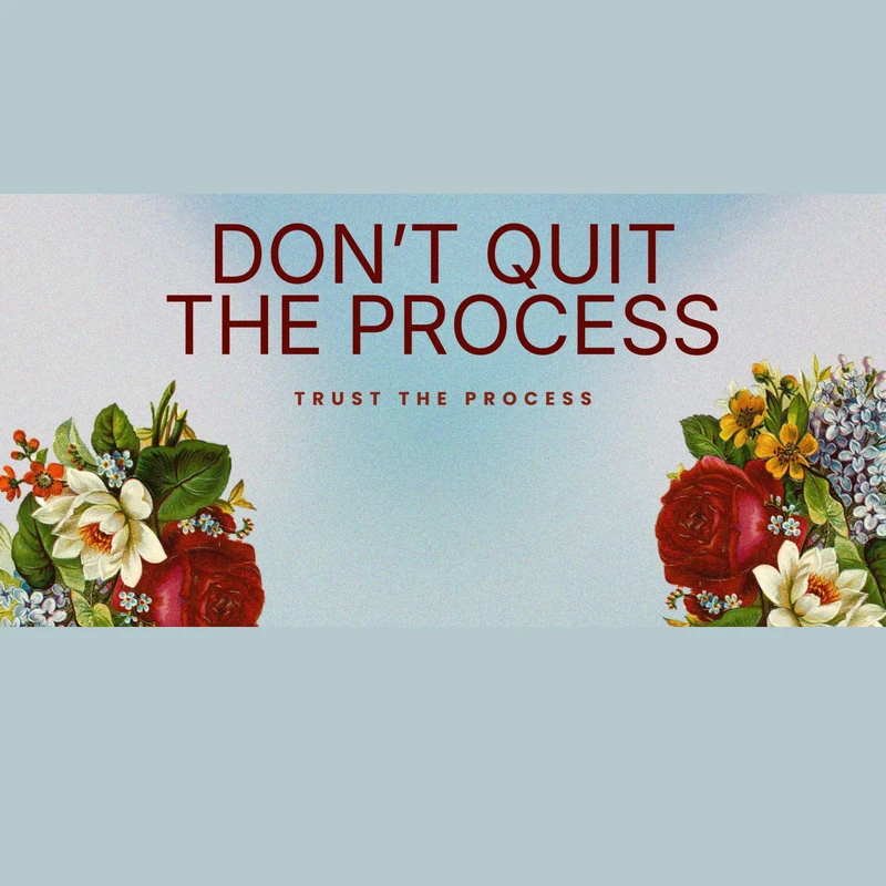 <span class="h4">Don't Quit the <span style="line-height: 0.6rem;">Process</span></span>