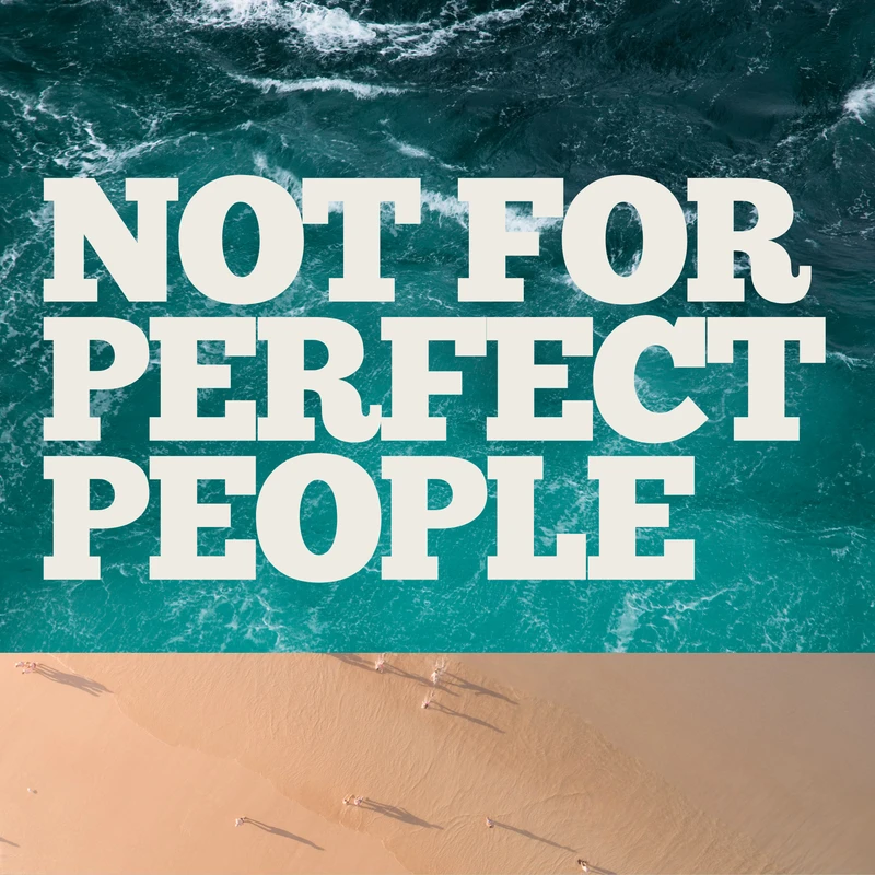 <span style="line-height: 1.3rem;"><span style="letter-spacing: -0.14rem;"><span style="font-weight:200">Not For <span style="font-weight: 100;">Perfect</span> People</span></span></span>