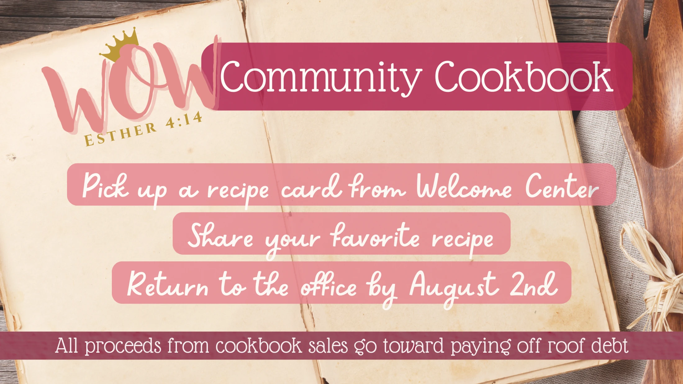 Women of Worth Cookbook