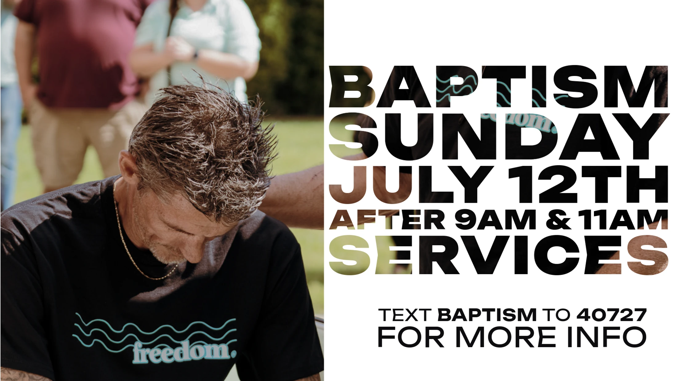 Baptism Sunday