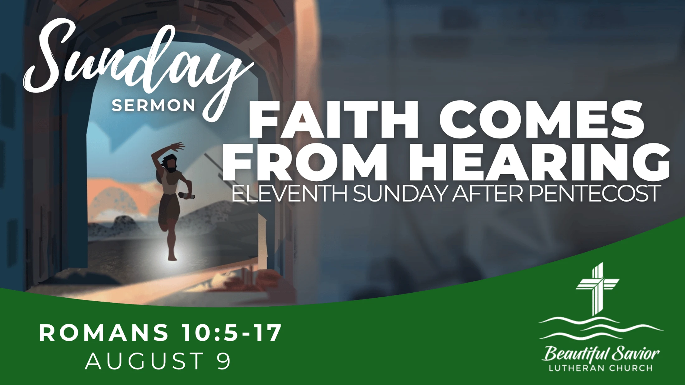 Faith Comes From Hearing