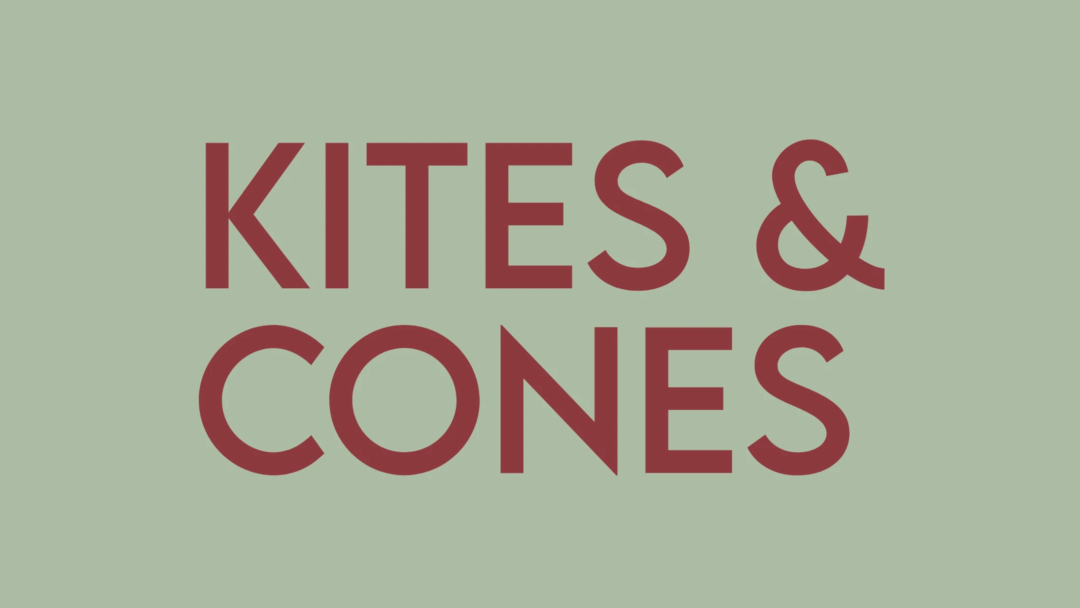 Kites and Cones