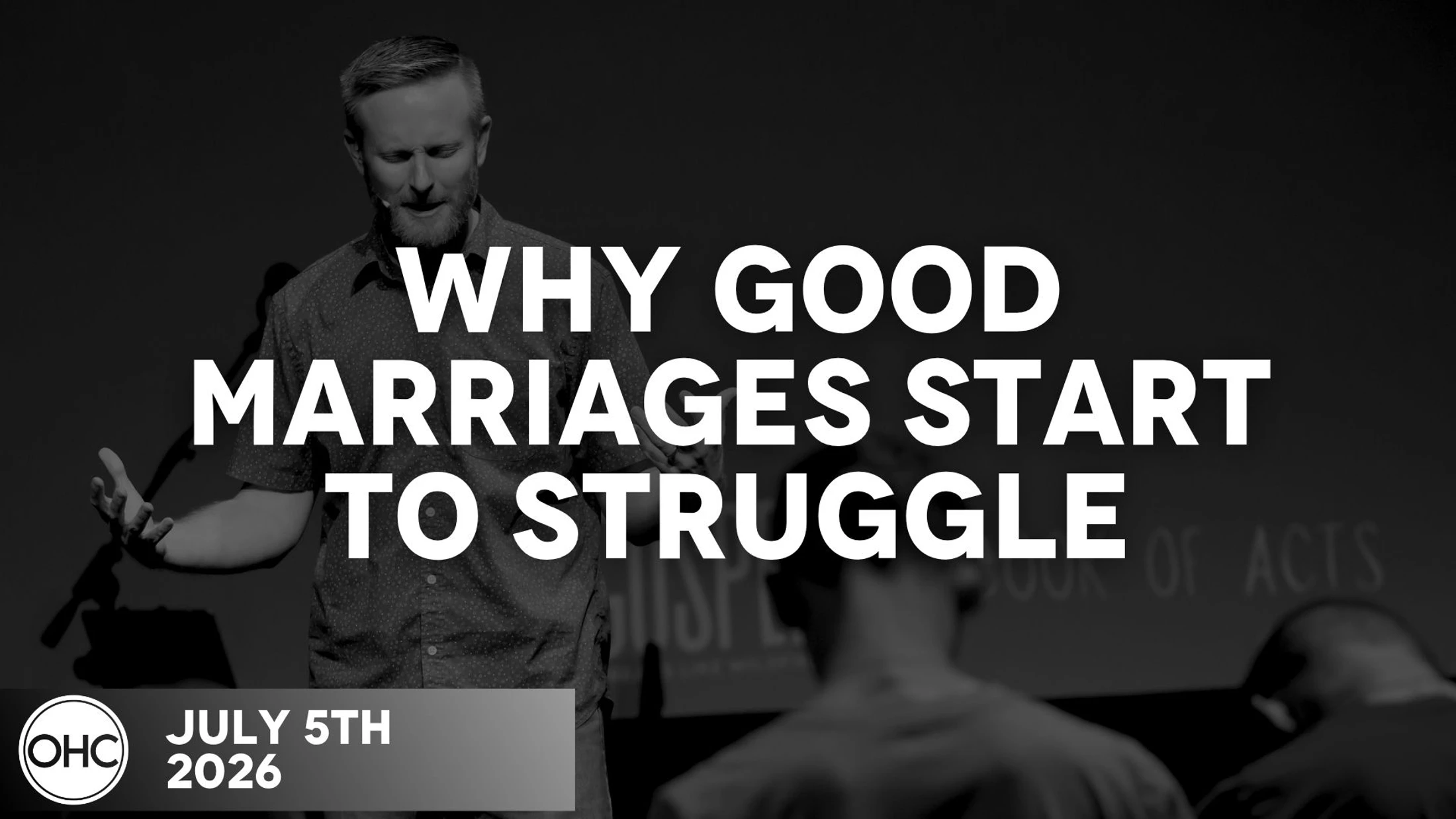 Why Good Marriages Start to Struggle