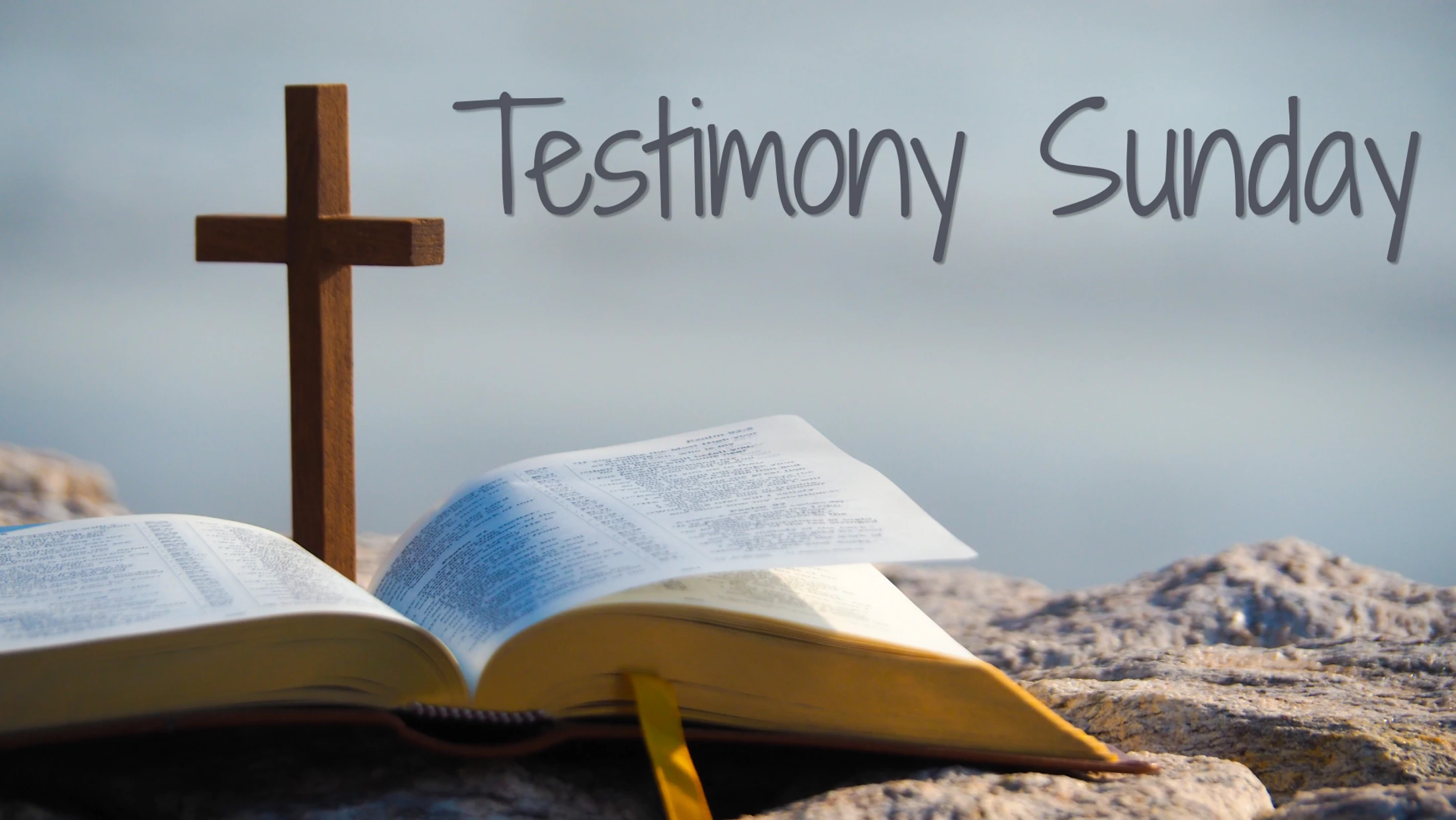 Testimony Sunday