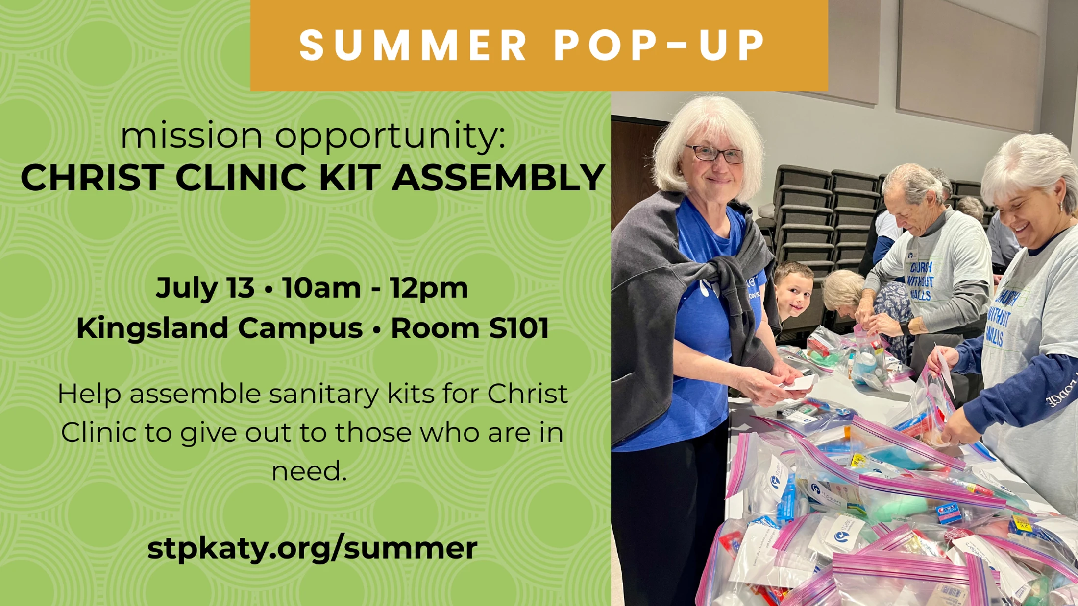 Christ Clinic Kit Assembly