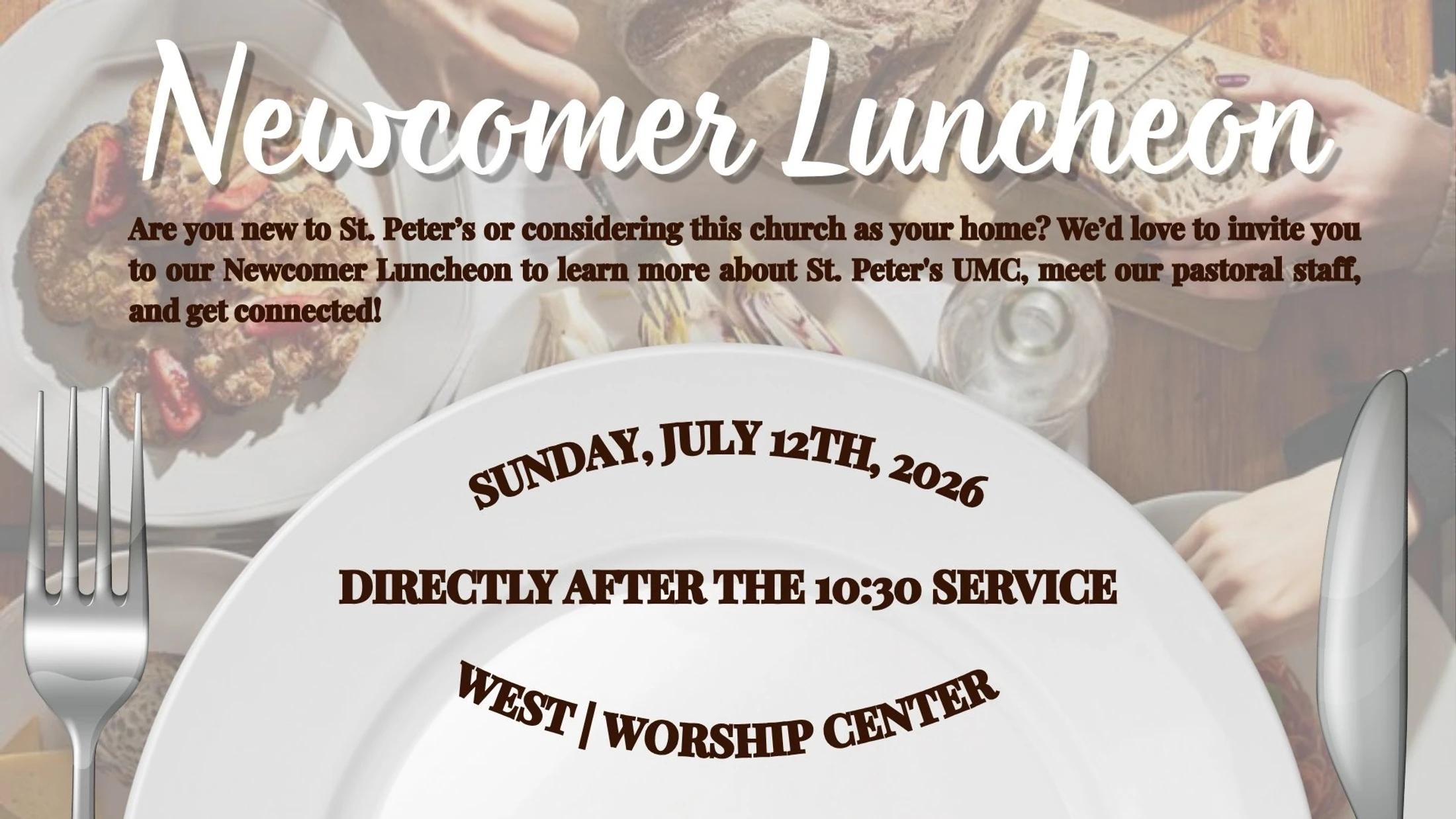 Newcomer Luncheon | West
