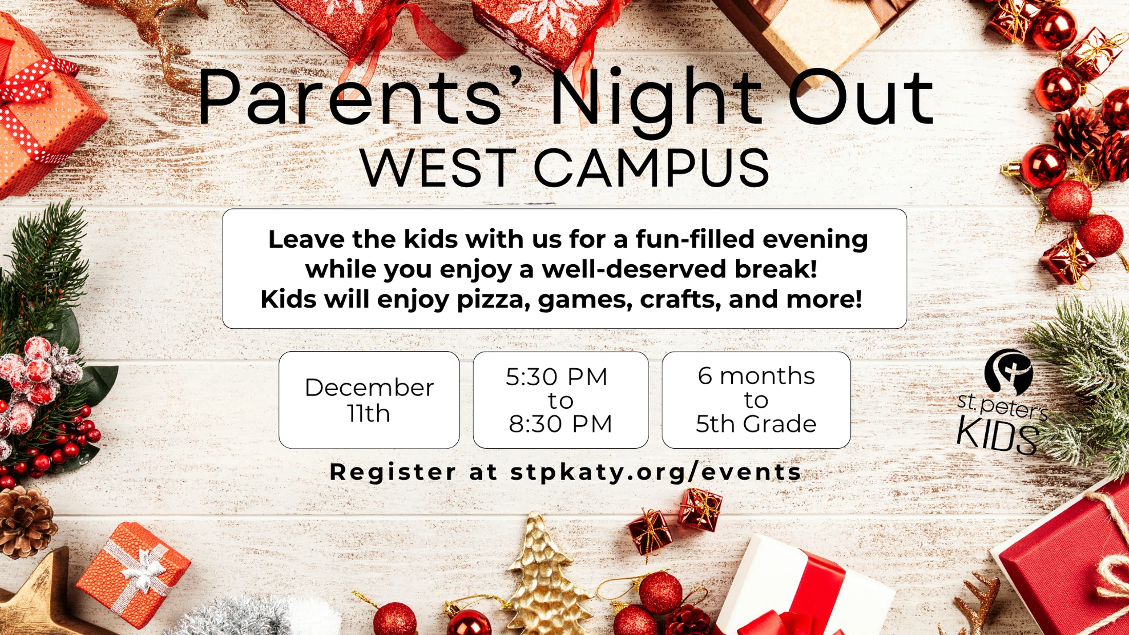 Parents' Night Out at West Campus