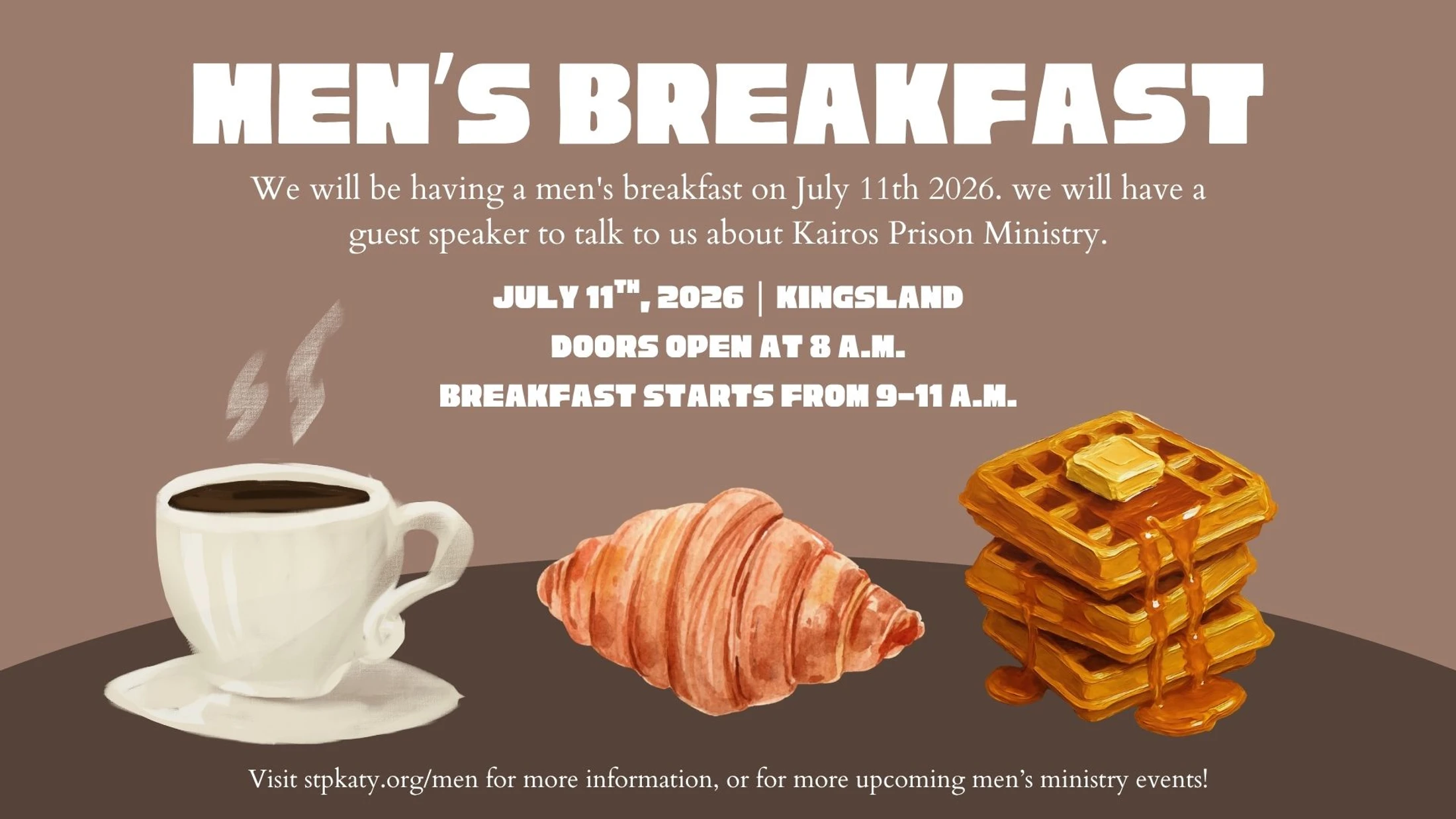 Men's Ministry Breakfast
