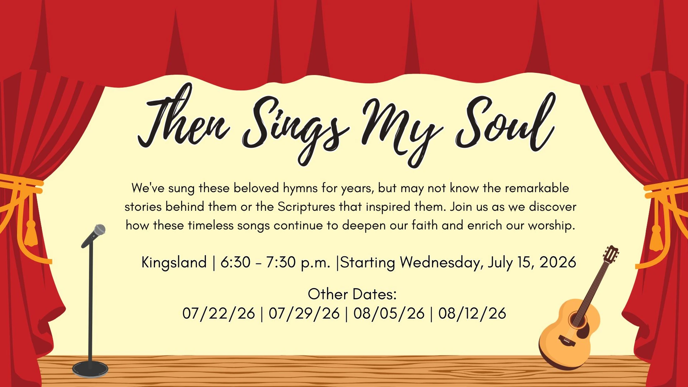 Then Sings My Soul