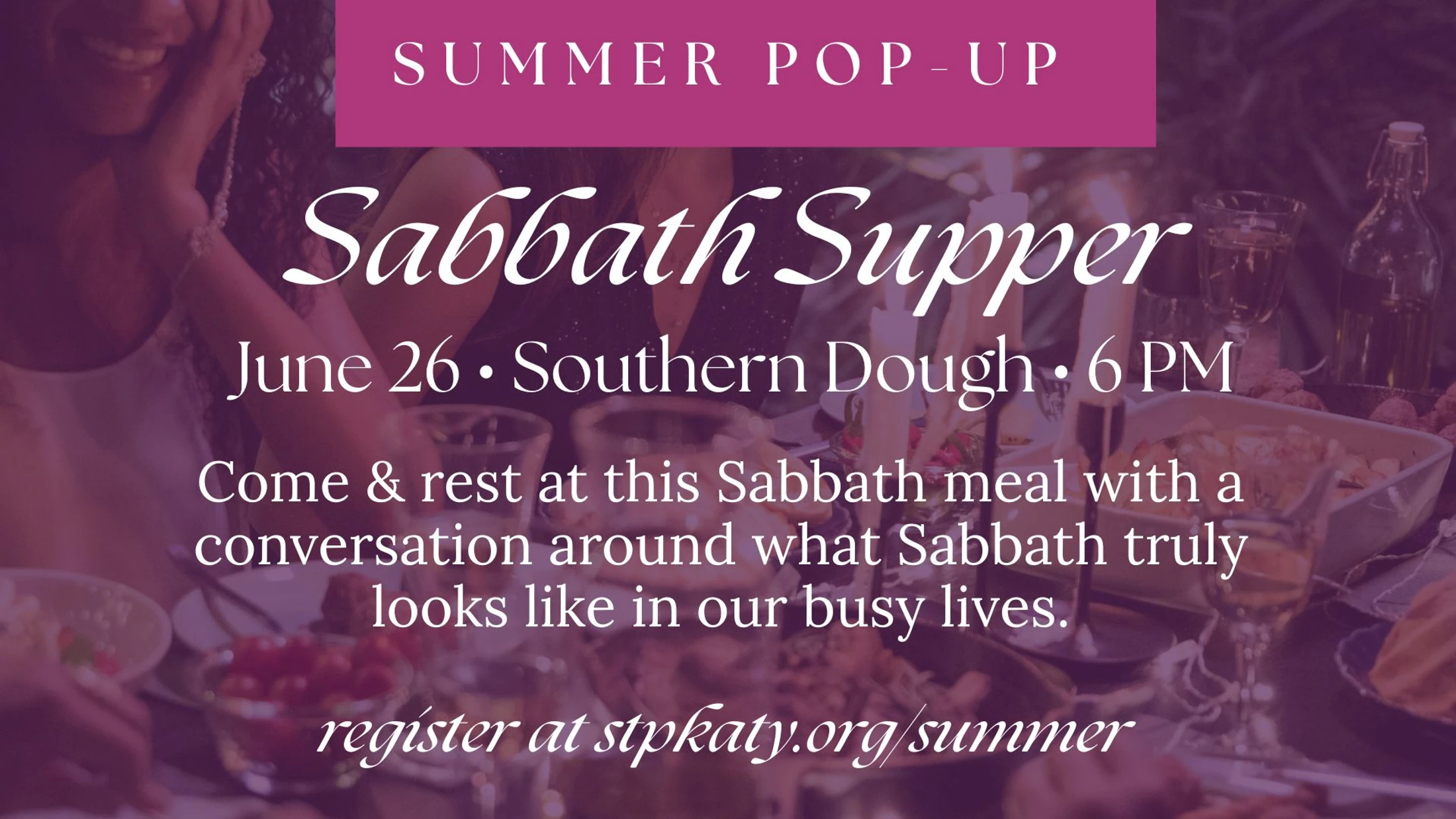 Sabbath Supper