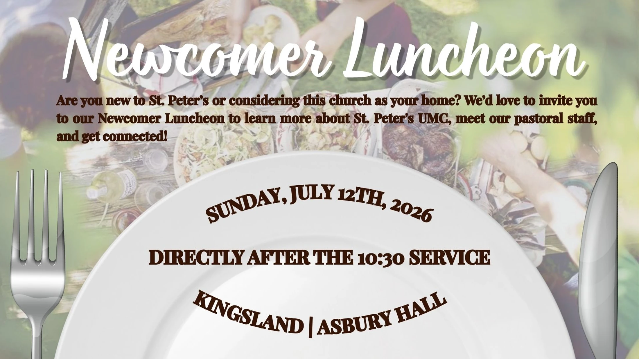 Newcomer Luncheon | Kingsland