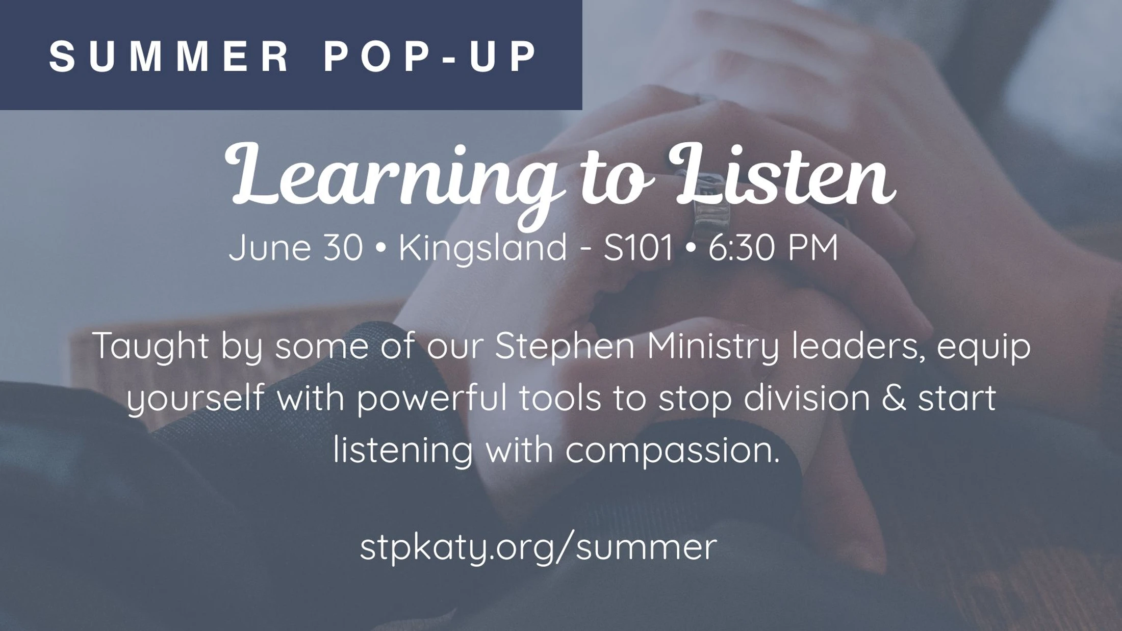 Learning To Listen