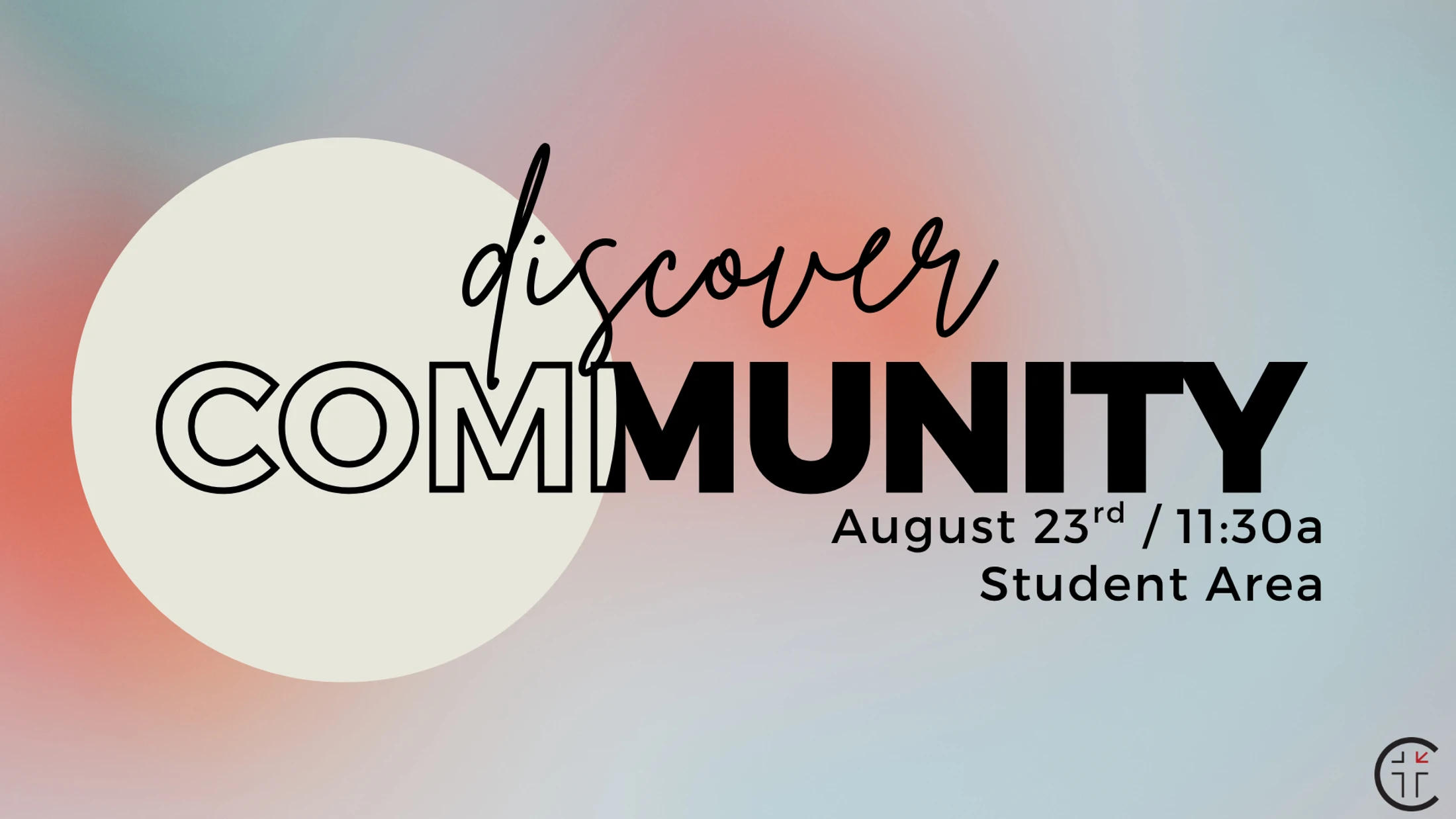 Discover Community: August 2026