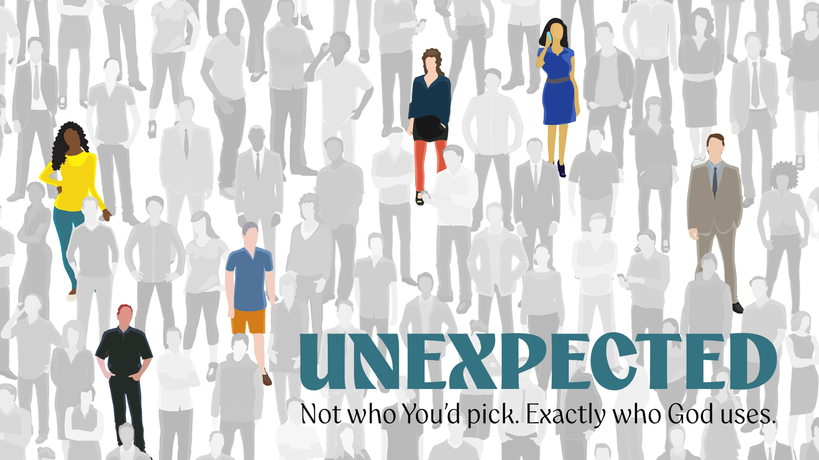 <span style="font-size: 1.25rem;">Sermon Series: Unexpected</span>