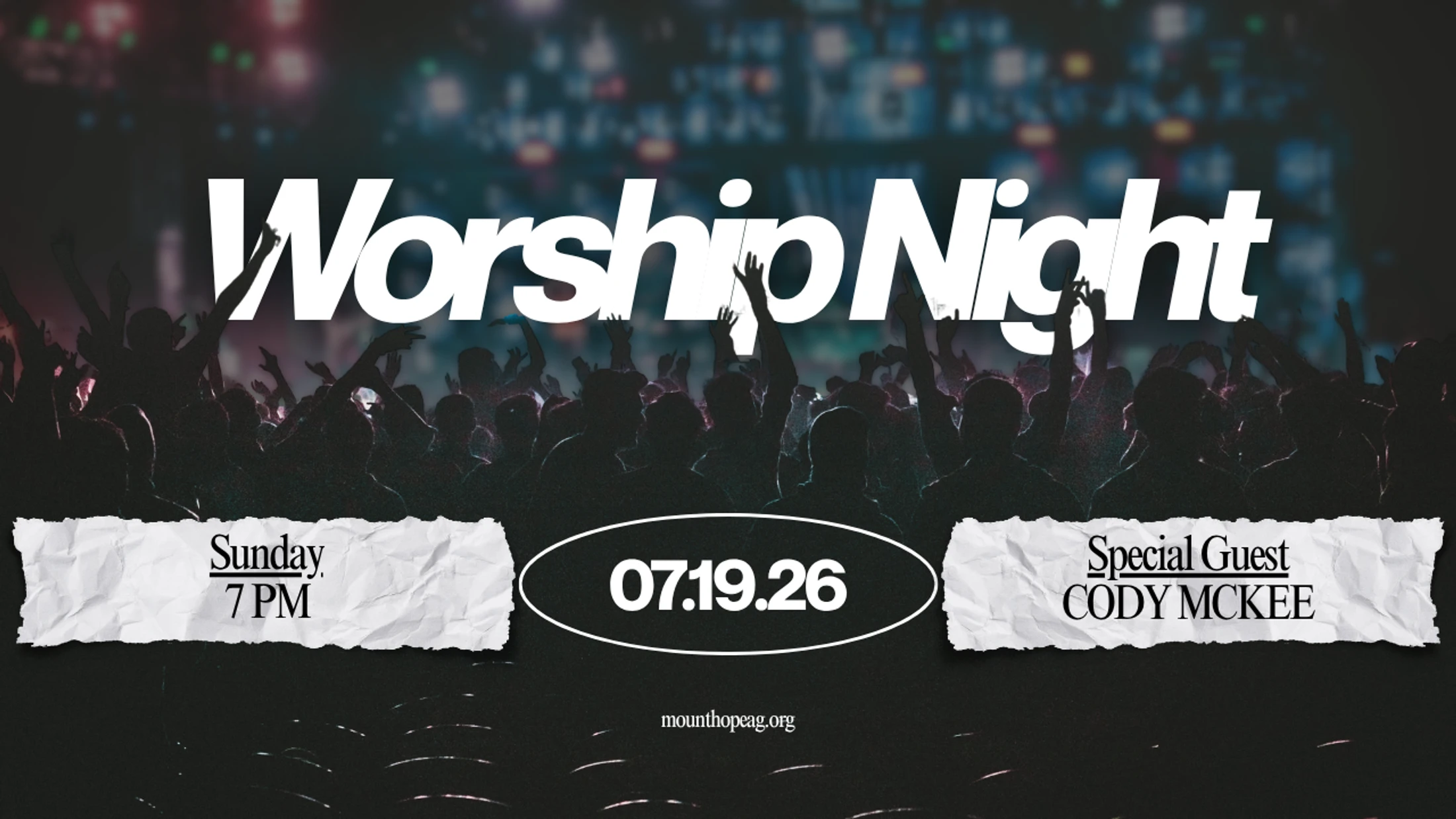 Worship Night with Cody McKee