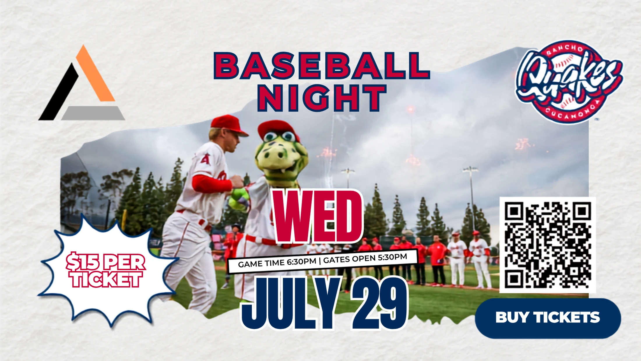 Quakes Baseball Night