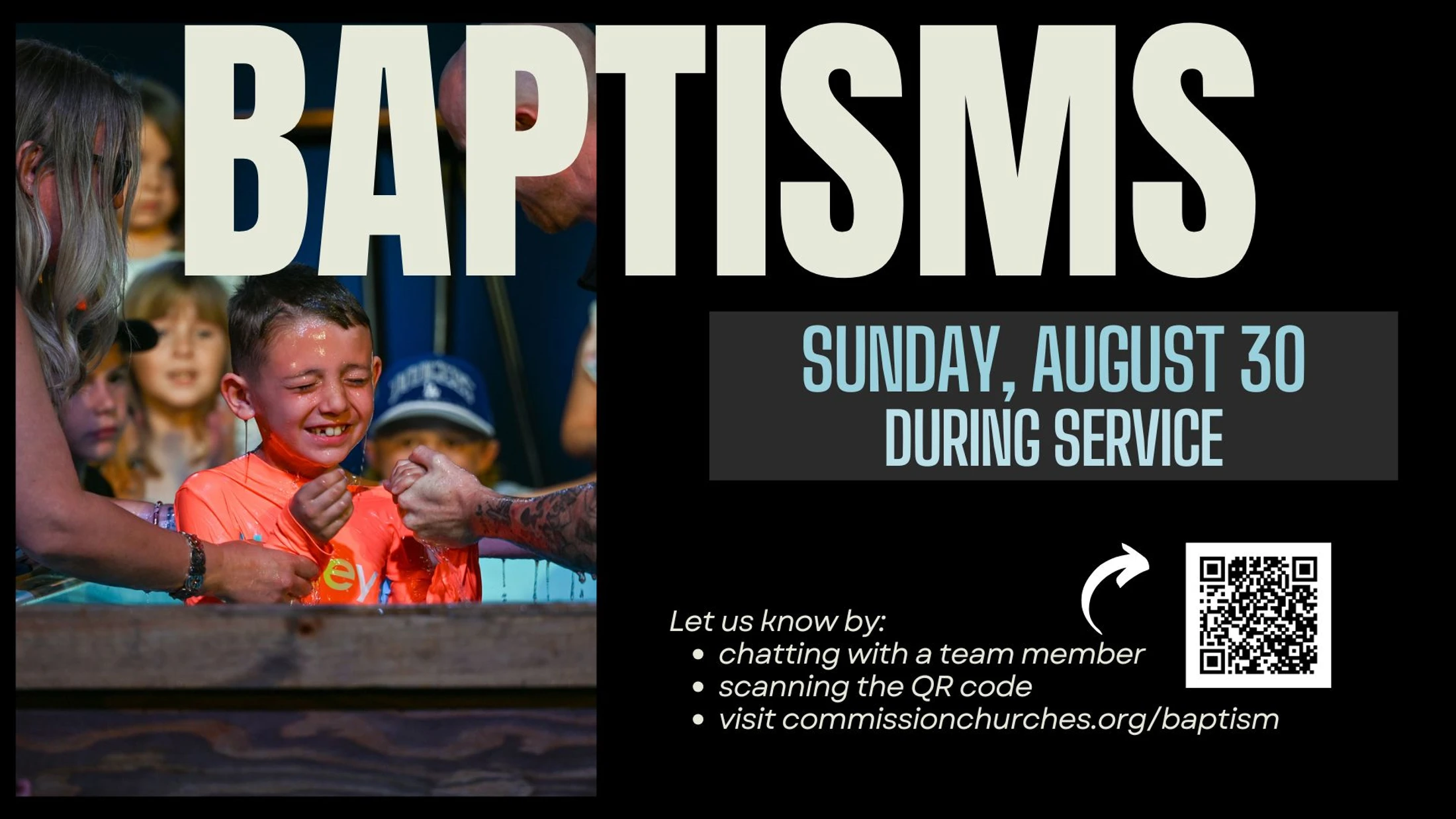 Water Baptisms