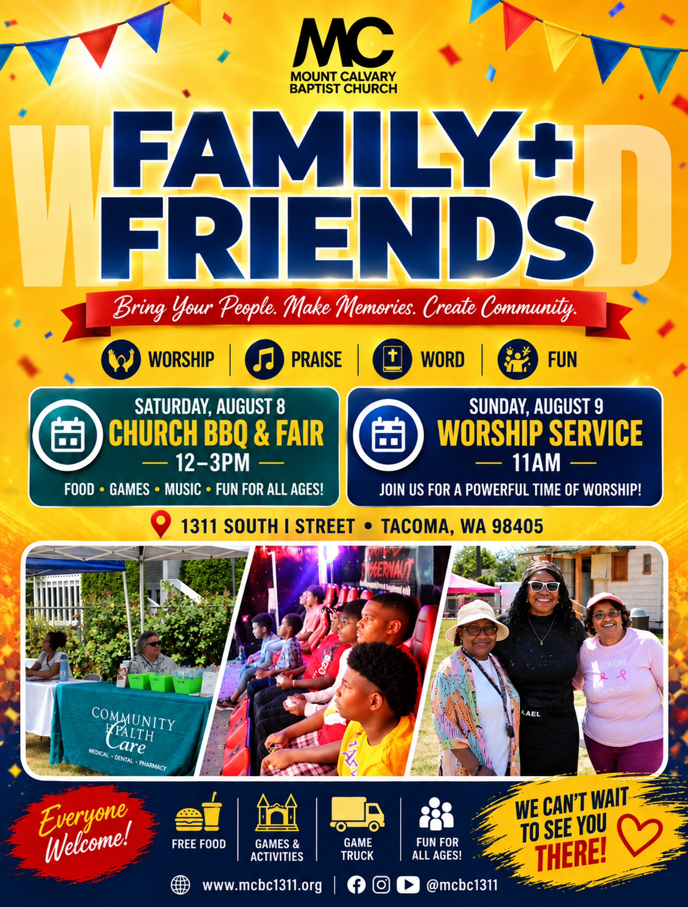 Family & Friends Sunday