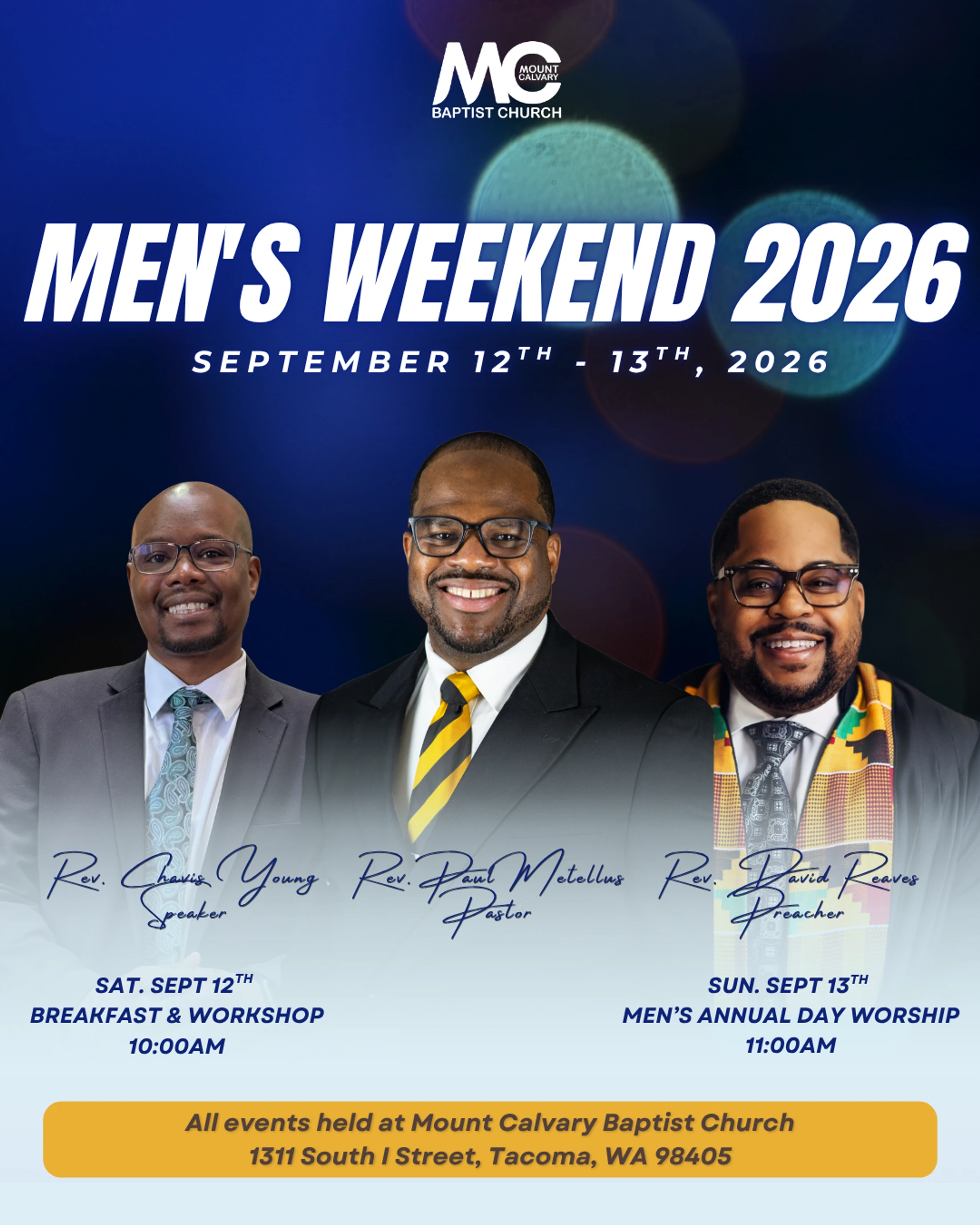 Men's Annual Weekend 2026