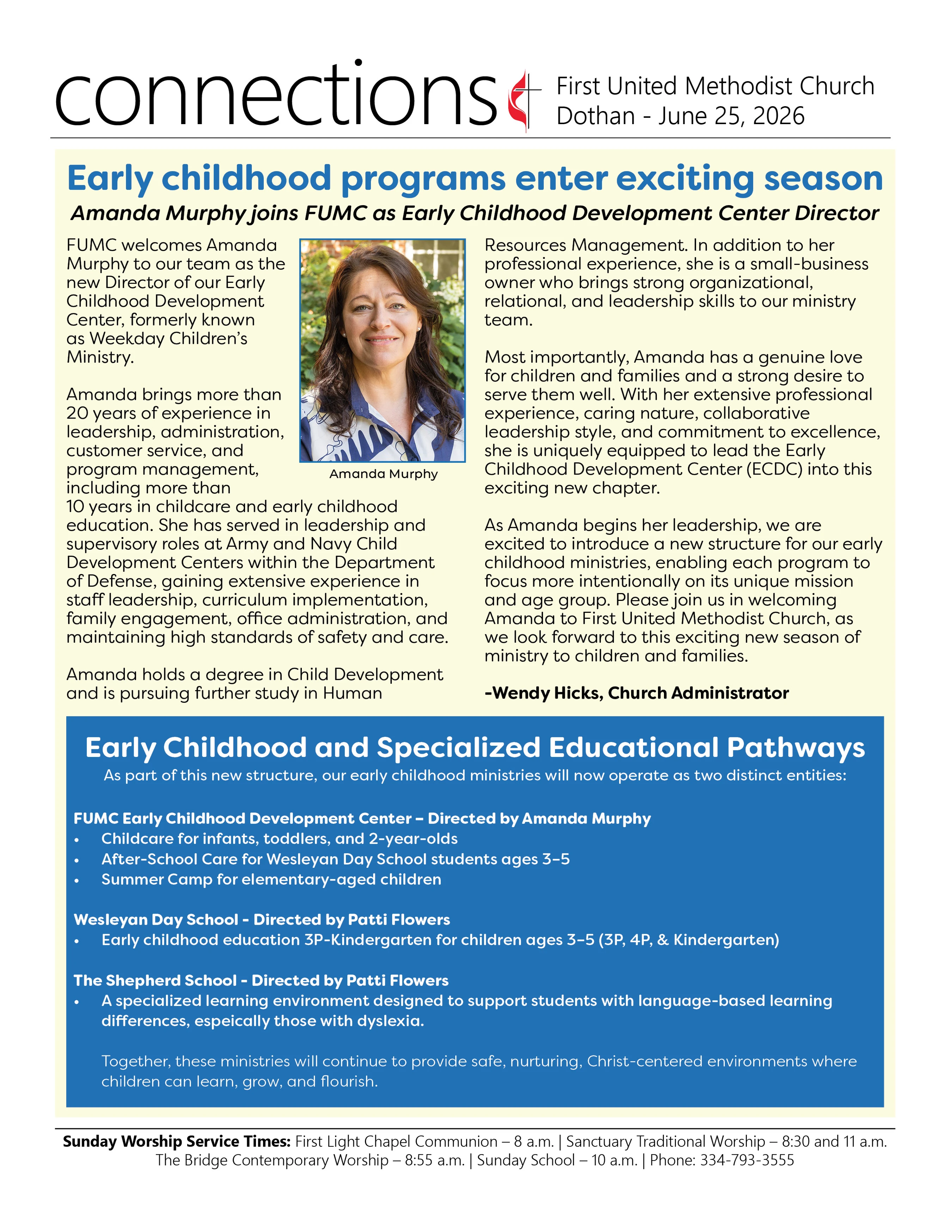 Early childhood programs enter exciting season