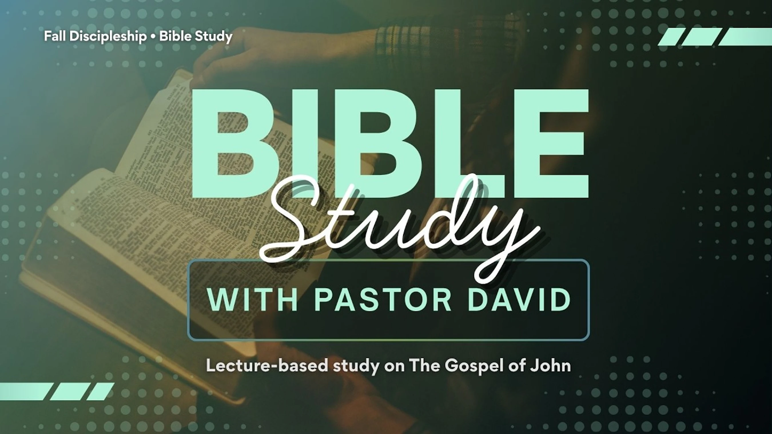 Pastor David's Study