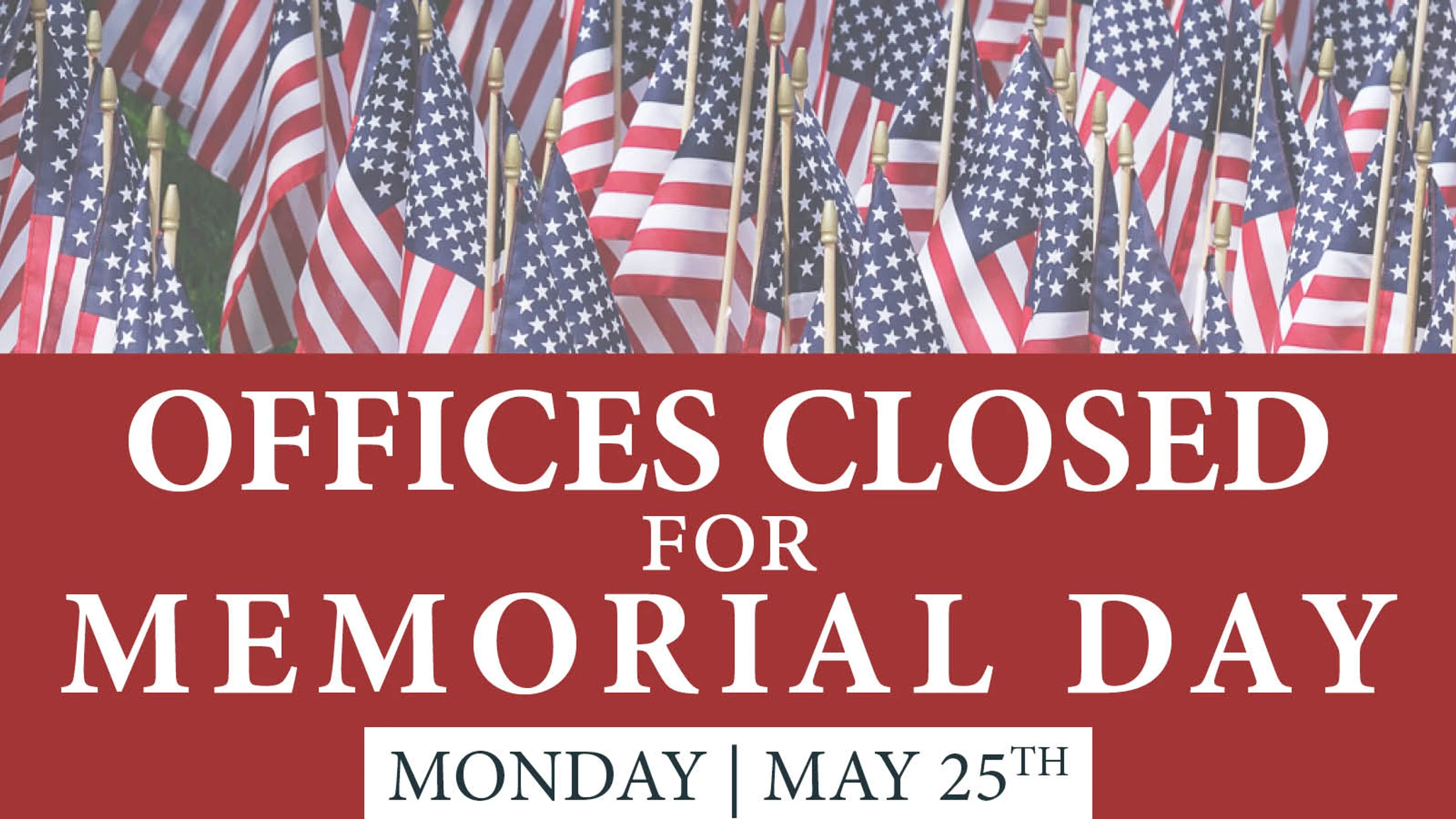 Church Offices Closed