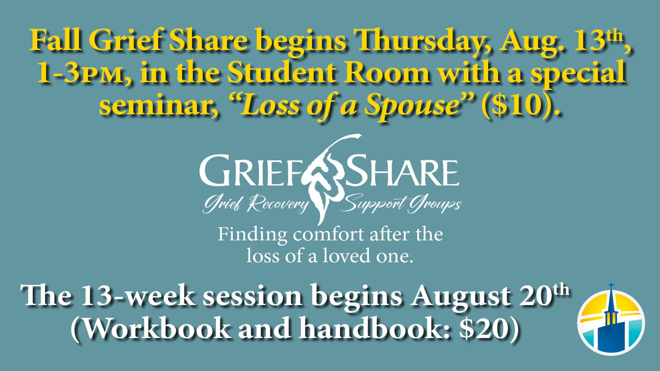 Fall Grief Share Begins