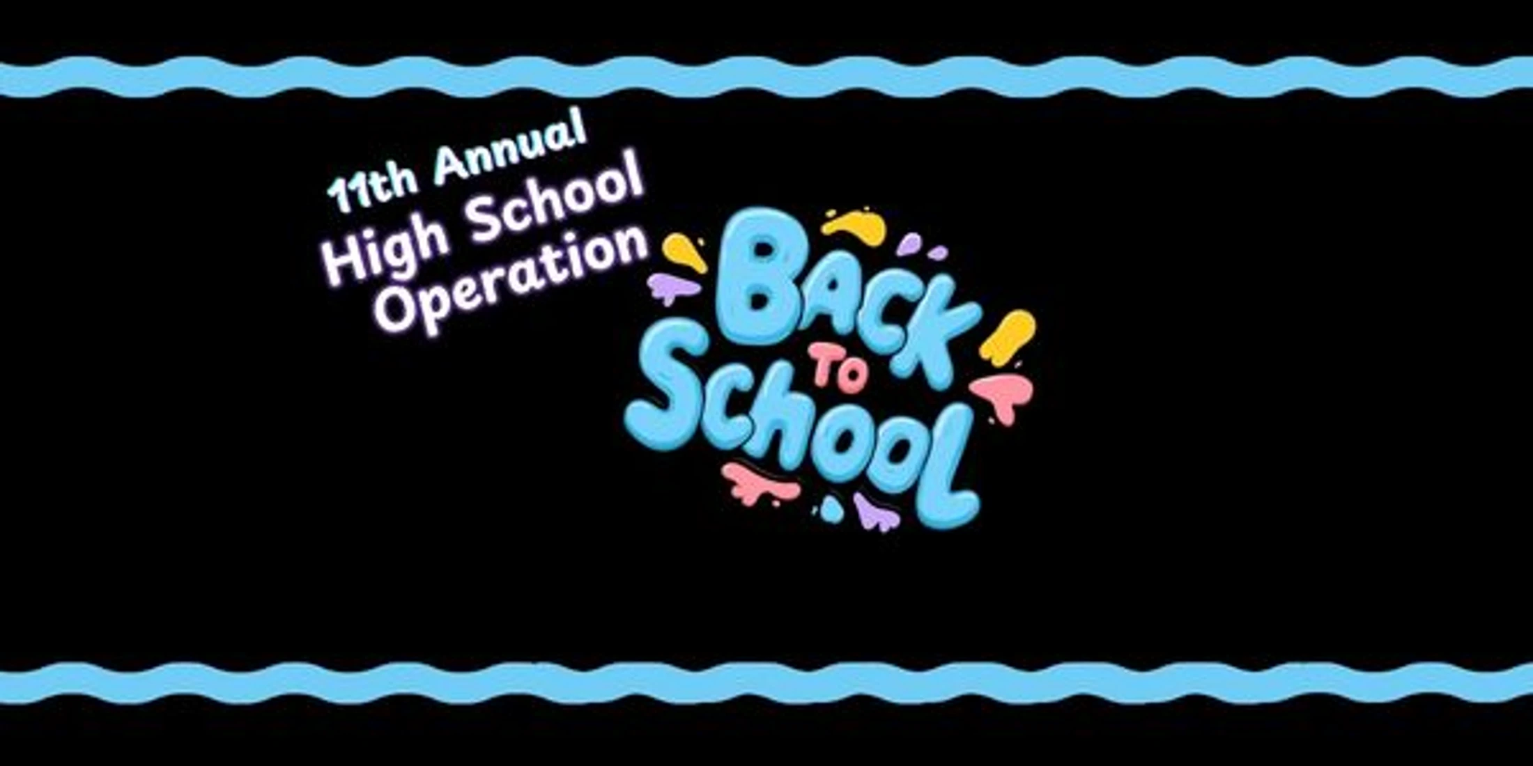 High School Operation Back to School 2026