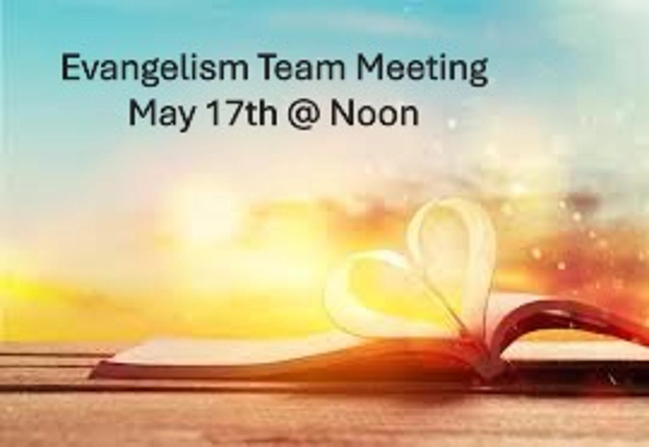 Evangelism Team Meeting