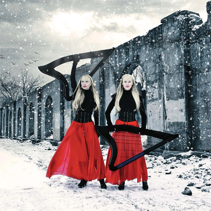 The Harp Twins Rockin Christmas show with special guests Volfgang Twins