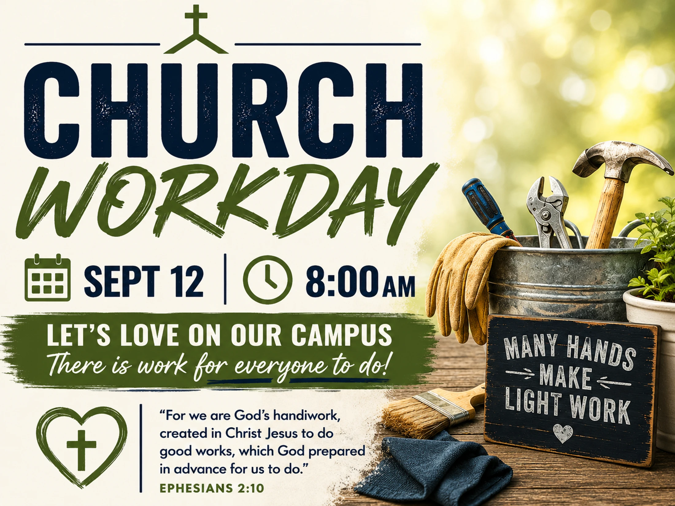 Church Work Day